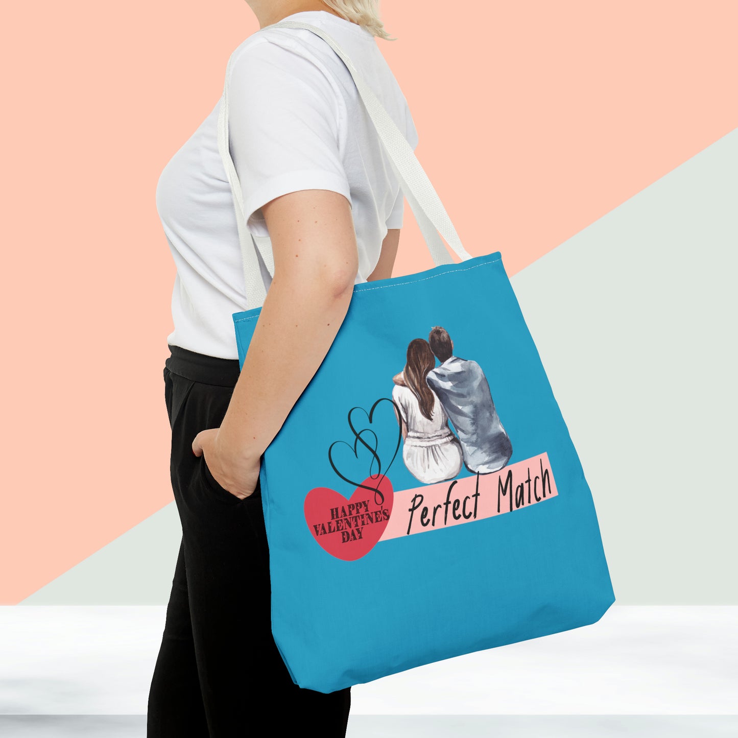 Happy Valentines Day Tote Bag