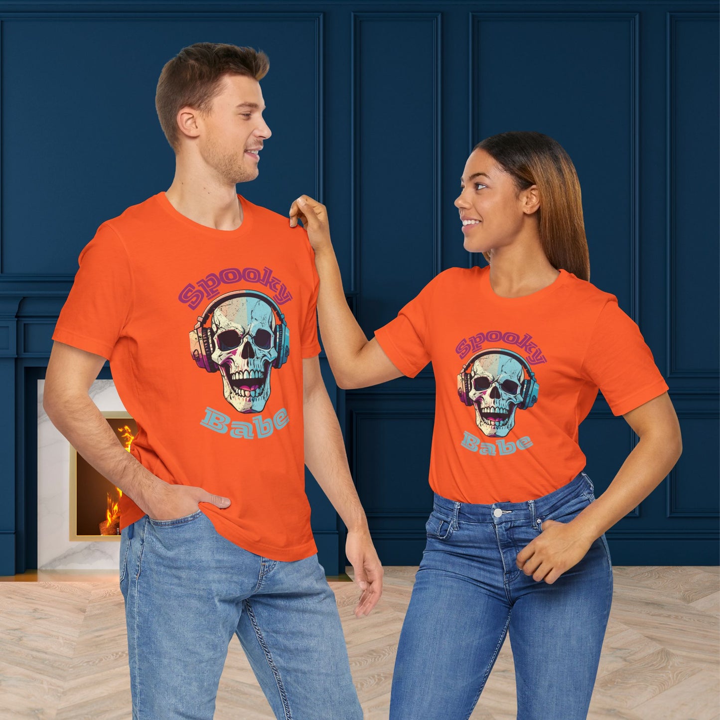 Spooky Babe Halloween T-shirt, Happy Halloween T-shirt, Trick Or Treat T-shirt, Halloween T-shirt, Cool Halloween T-shirt, Spooky T-shirt,