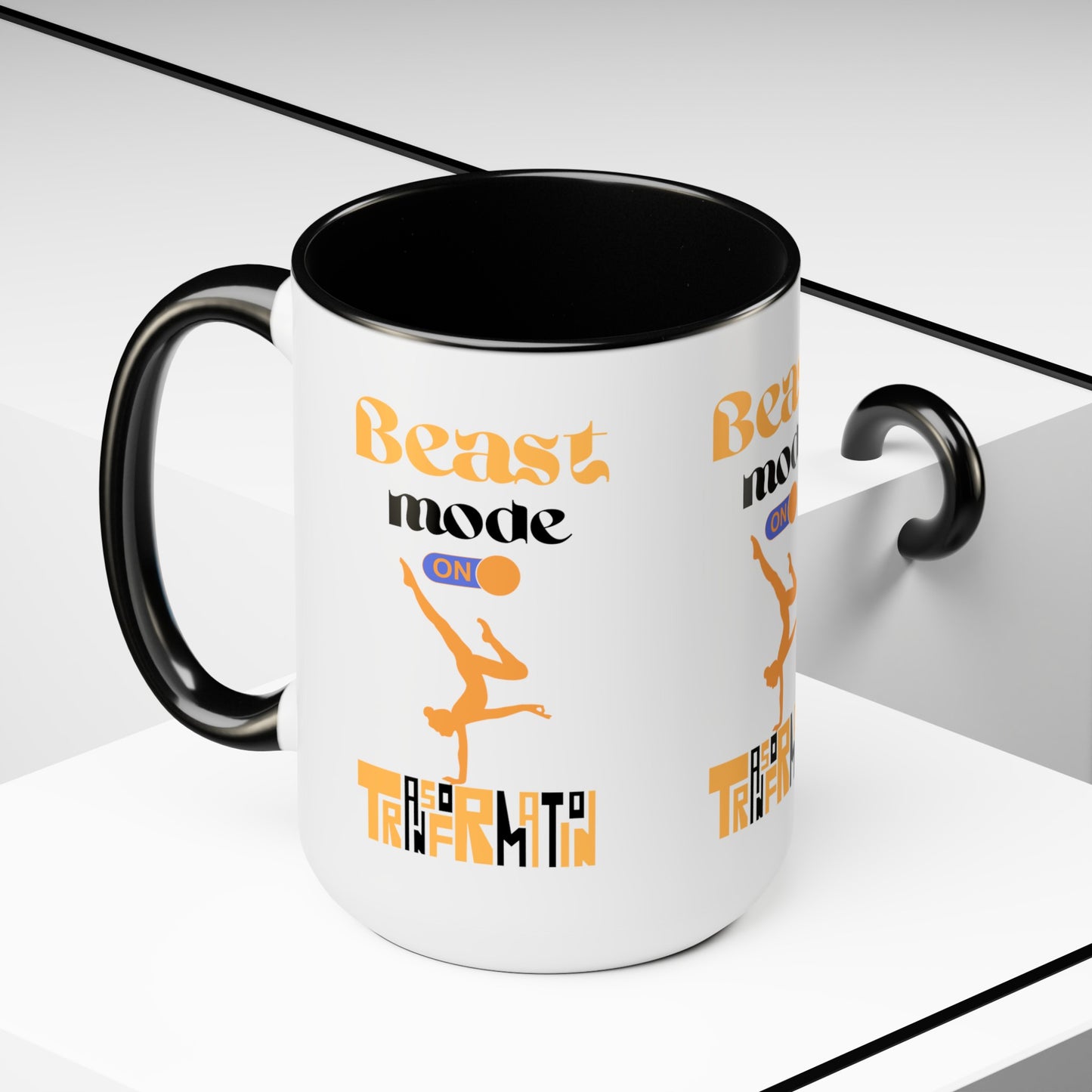 Beast Mode On Yoga Coffee Mug, Cute Yoga Coffee Mug, Yoga lovers Coffee Mug, Yoga Instructor Gift, Gift For Yoga lover, Gift For Yogi.