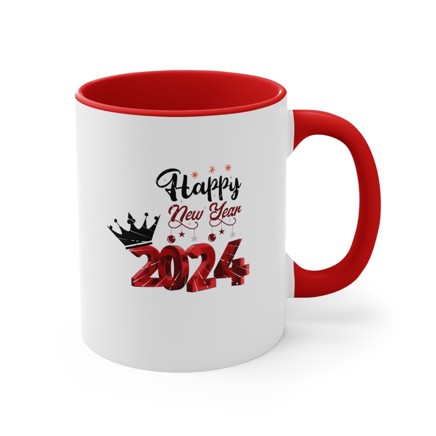 Happy New Year Accent Coffee Mug, 11oz