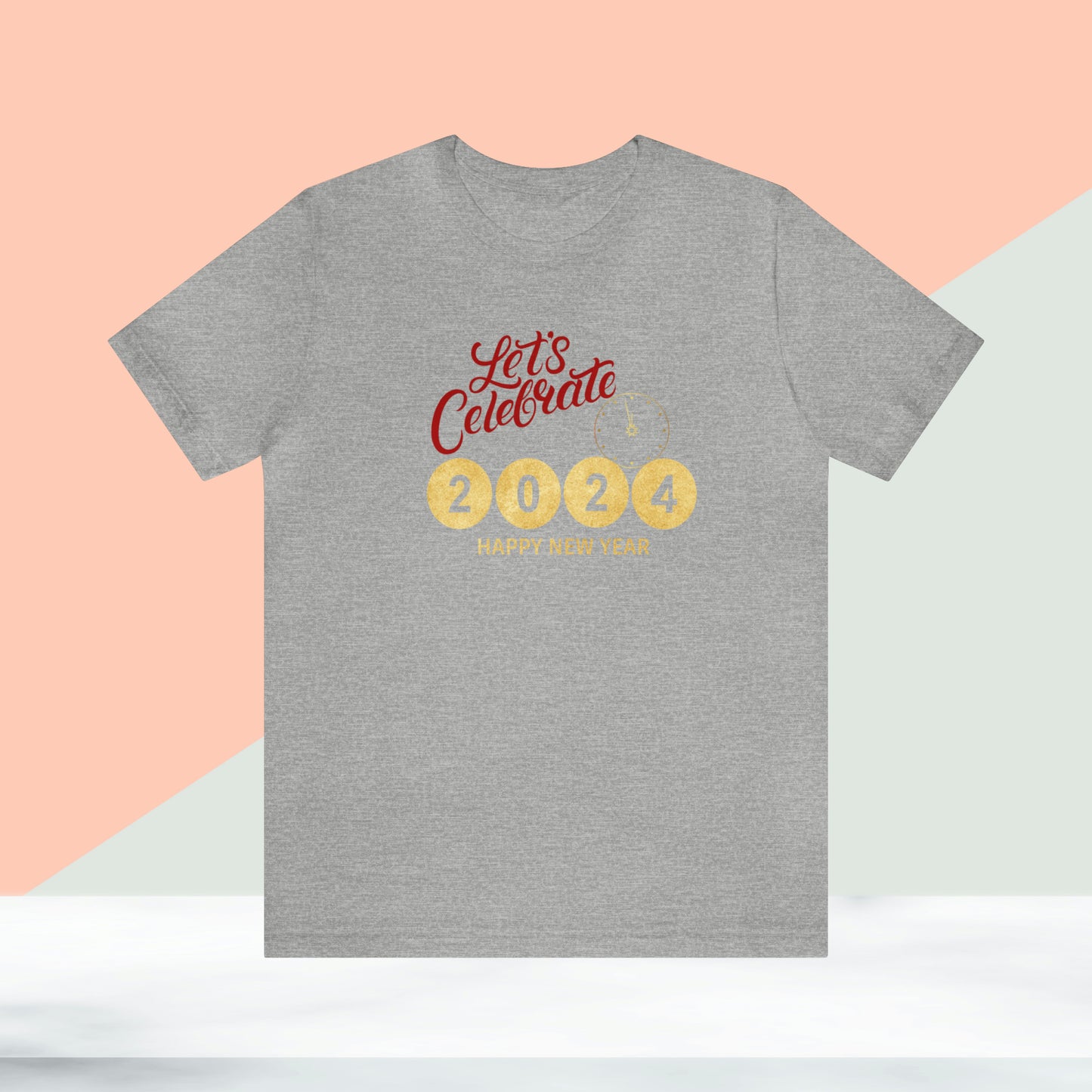 Happy New Year Unisex Jersey Short Sleeve Tee