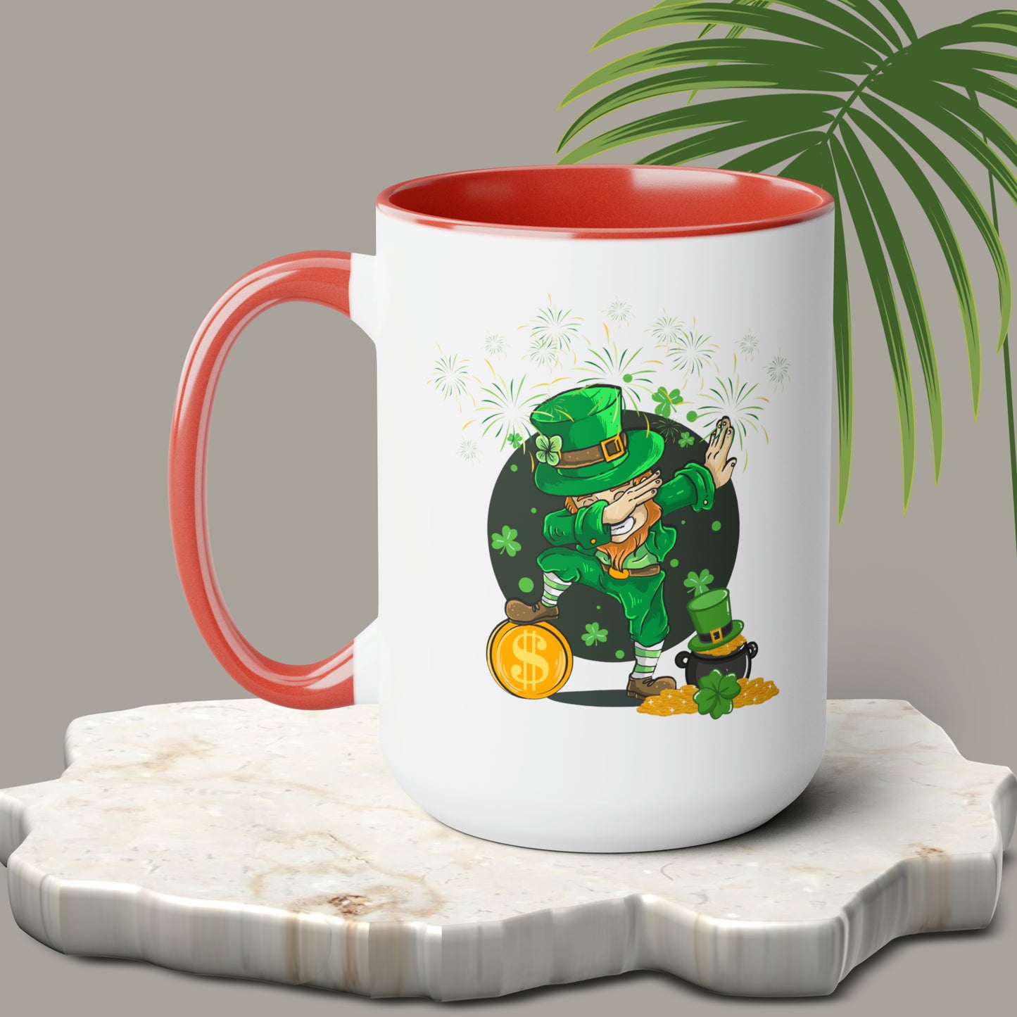 St Patrick's Day two-Tone Coffee Mugs, 15oz