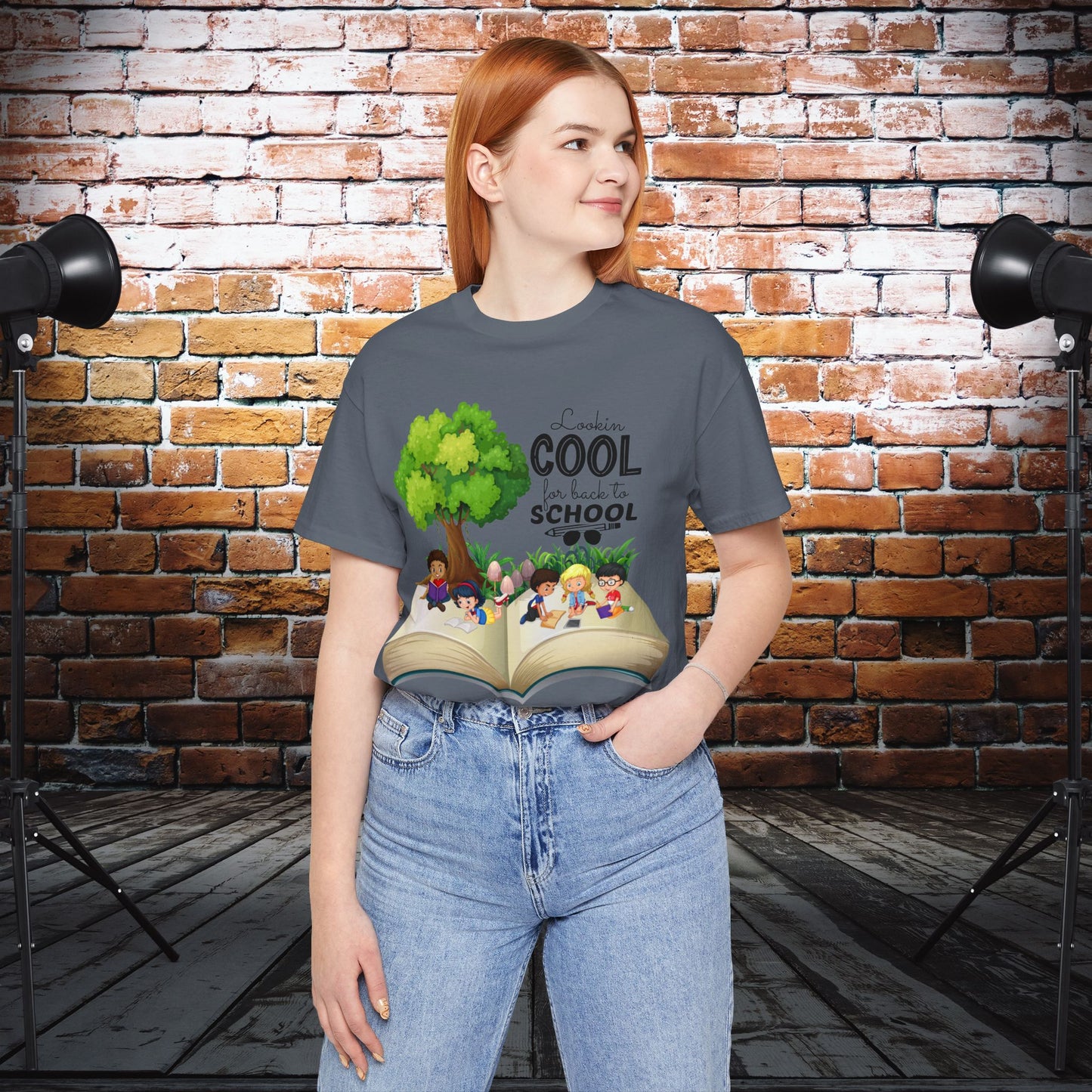 Looking Cool For BackTo School T-Shirt, Hello Teacher T-Shirt, Back To School T-Shirt, Teach Love Inspire Teacher Shirt, Teacher Back To school unisex jersey short sleeve.First Day Vibes T-Shirt.