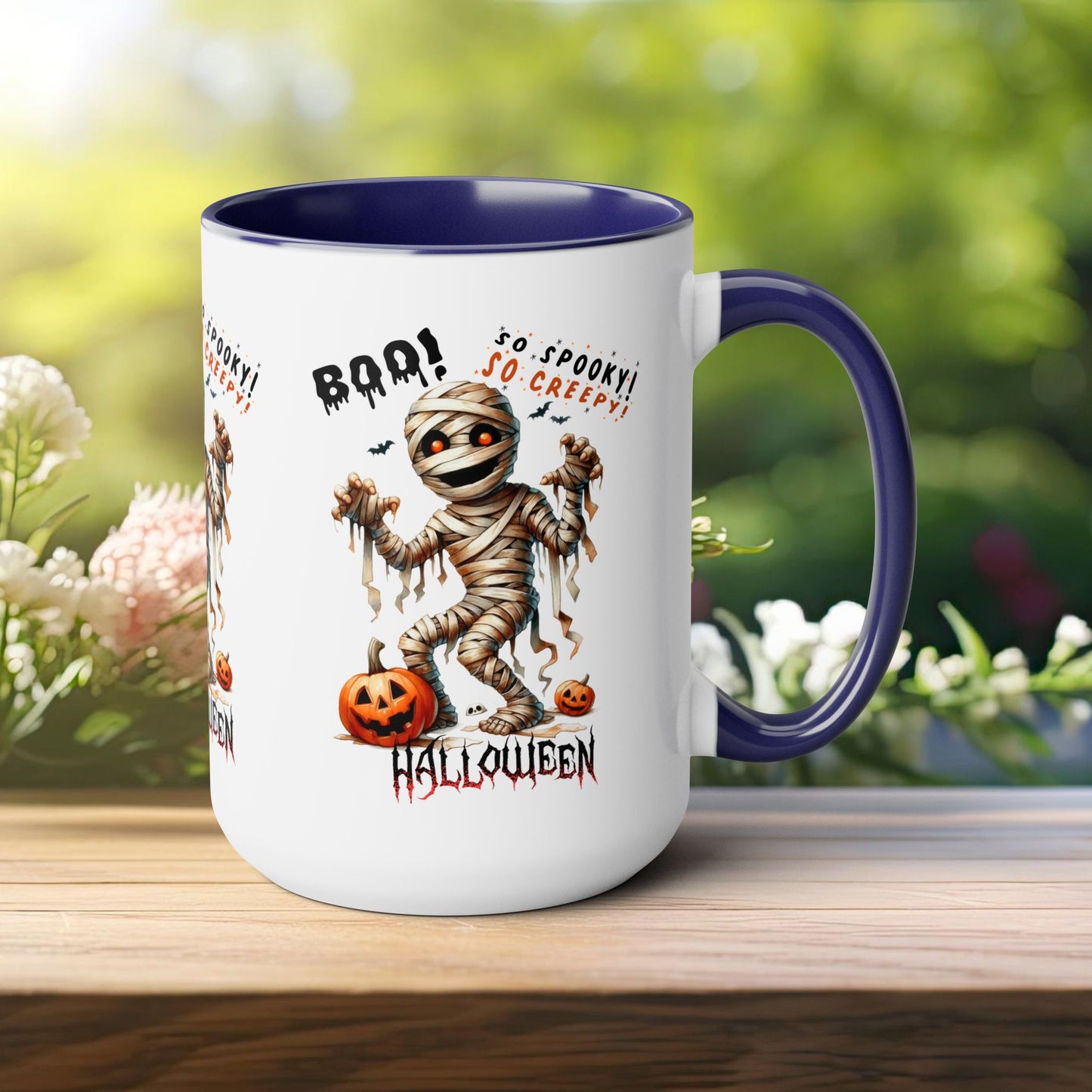 So Spooky So Creepy Halloween Coffee Mug, Let's Go Halloween Coffee Mug, Trick or Treat Halloween Coffee Mug, Cute Skeleton Coffee Mug, Spooky Season Halloween Coffee Mug.