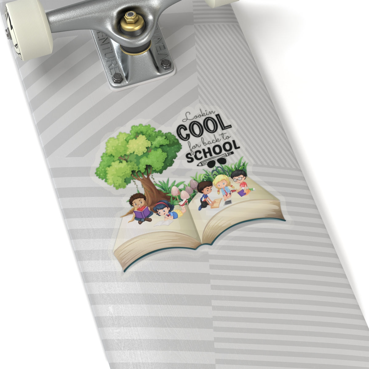 Looking Cool For Back To School Kiss-Cut Stickers, First Grade Squad Kiss-Cut Stickers, Gift for First graders, Ready for School, Back to Learning.