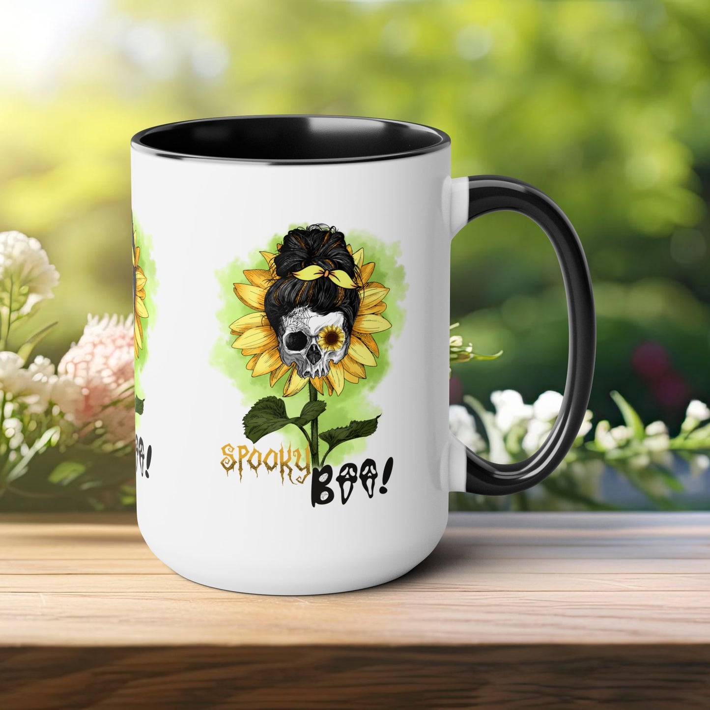 Spooky Boo Halloween Coffee Mug, Let's Go Halloween Coffee Mug, Trick or Treat Halloween Coffee Mug, Cute Ghost Coffee Mug, Spooky Season Halloween Coffee Mug.