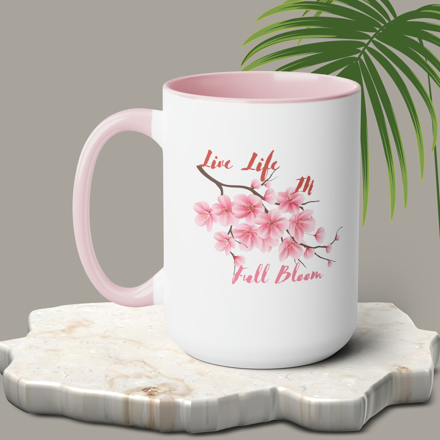 Spring two-Tone Coffee Mugs, 15oz