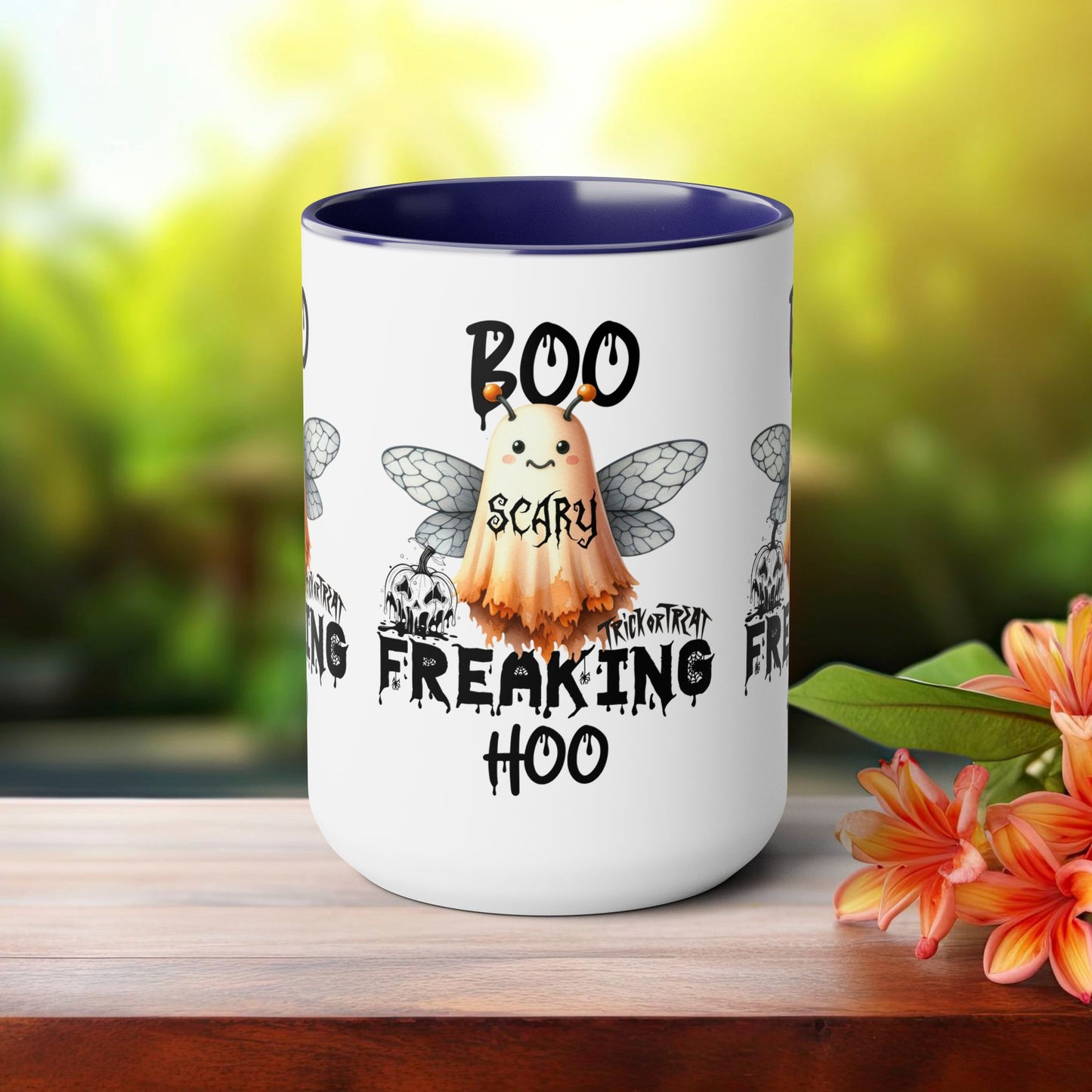Boo Freaking Hoo Halloween Coffee Mug, Let's Go Halloween Coffee Mug, Trick or Treat Halloween Coffee Mug, Cute Skeleton Coffee Mug, Spooky Season Halloween Coffee Mug.