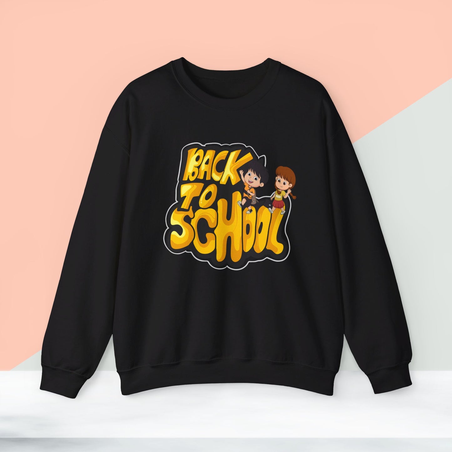 Back To school unisex heavy blend crewneck sweatshirt, We Love Teachers Sweatshirt,Teacher Back To school Sweatshirt. First Day Vibes Sweatshirt.