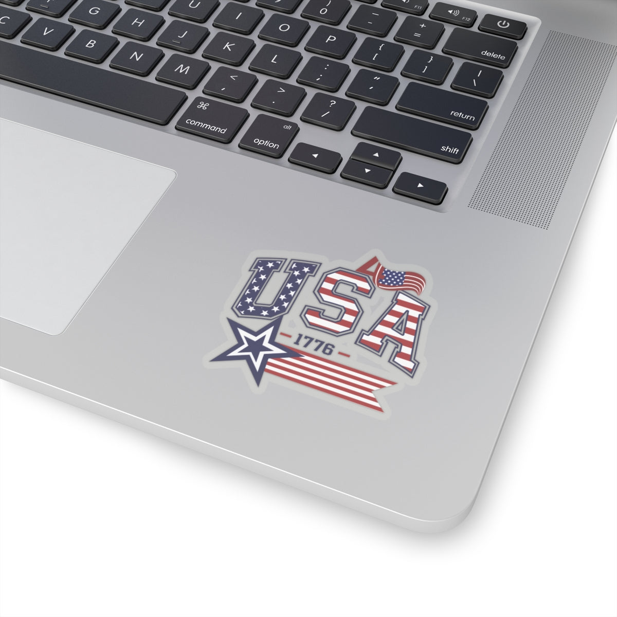 Happy 4th Of July Kiss-Cut Stickers, America, Flag, Peace Love America. Proud To Be An American, Red White Blue stickers. God Bless America Stickers.