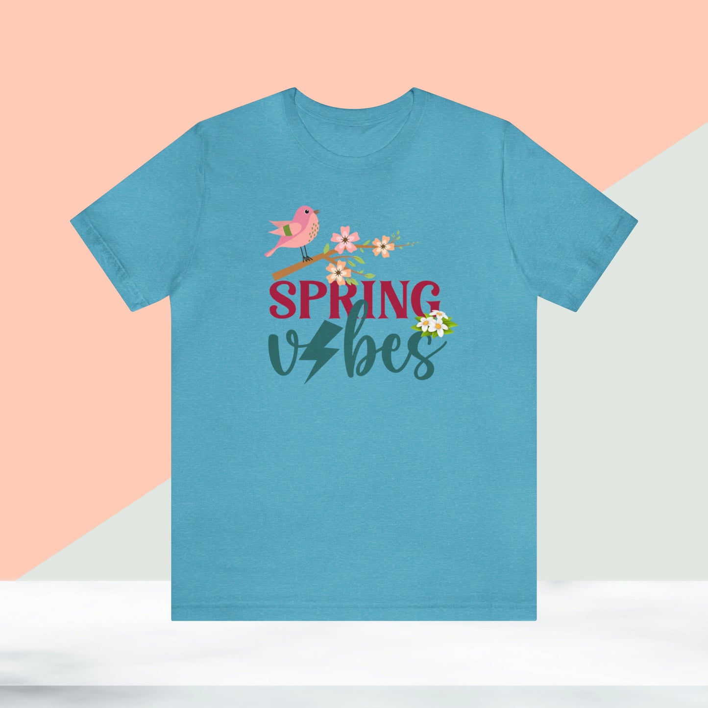 Spring Unisex T-shirt, Spring Vibes Trendy Shirt.