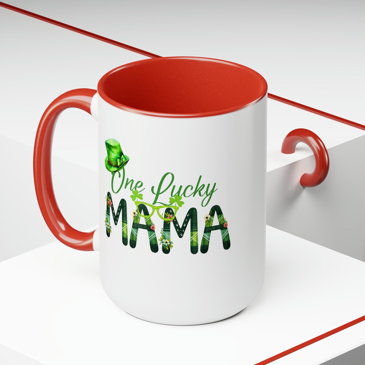 St Patrick's Day two-Tone Coffee Mugs, 15oz