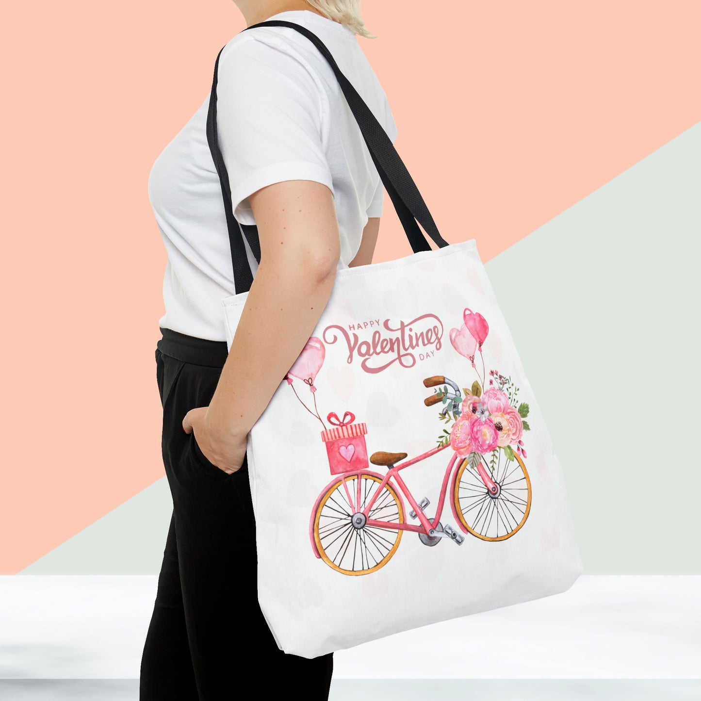Happy Valentines Day Tote Bag