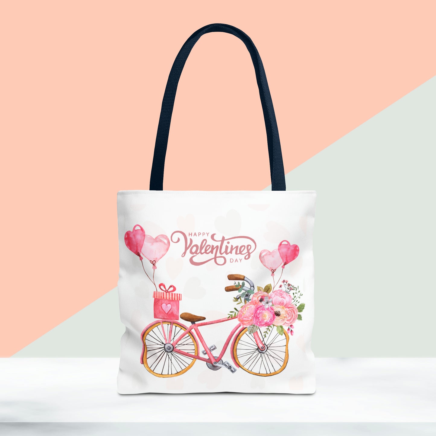 Happy Valentines Day Tote Bag