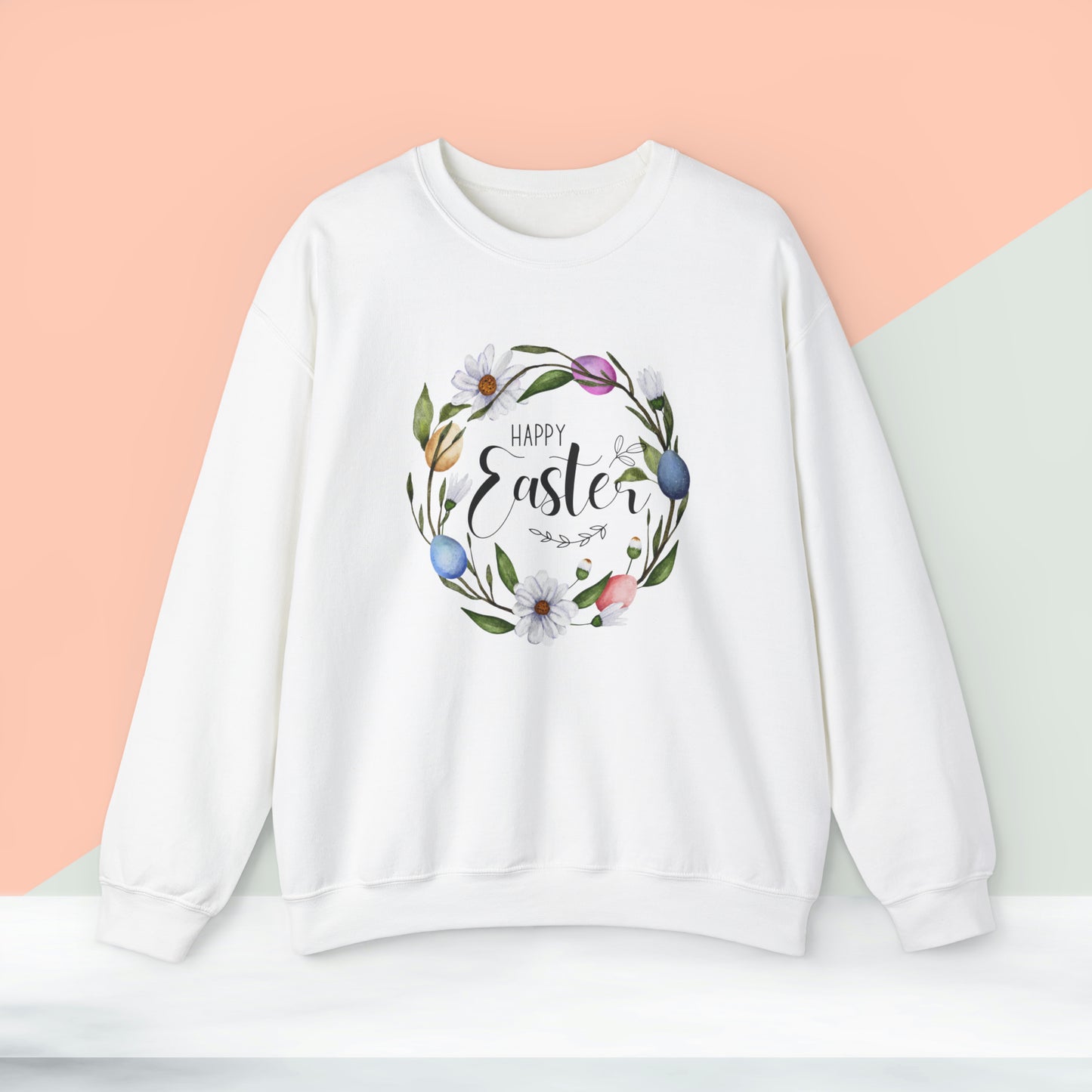 Happy easter Unisex Crewneck Sweatshirt