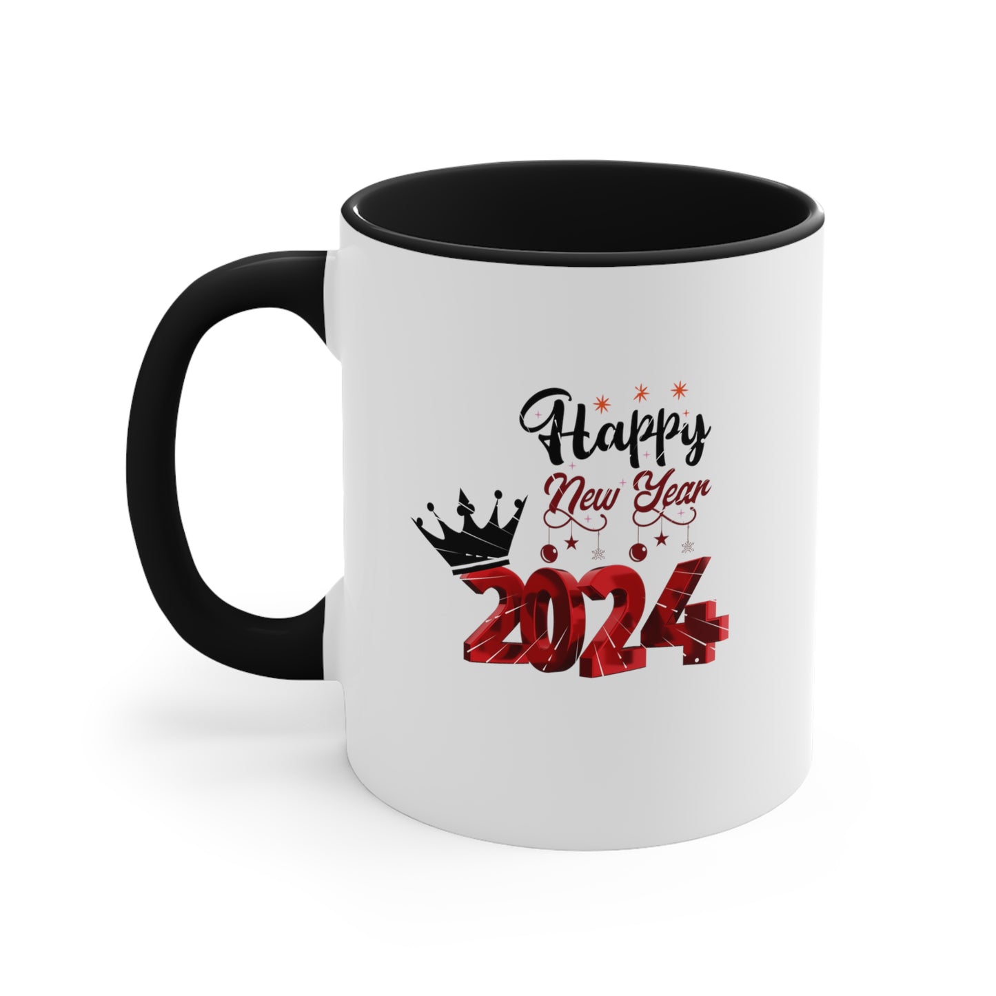 Happy New Year Accent Coffee Mug, 11oz