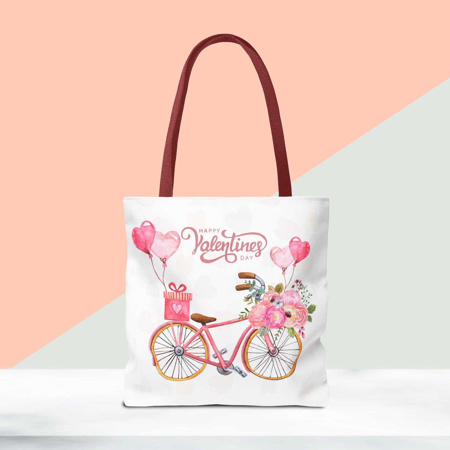 Happy Valentines Day Tote Bag
