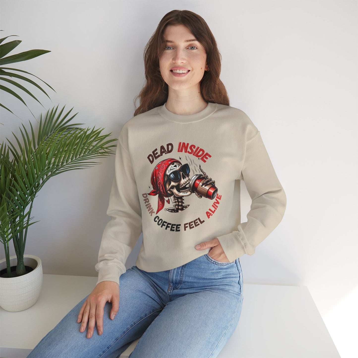 Halloween Sweatshirt, Happy Halloween Sweatshirt - Unisex Heavy Blend Crewneck, Halloween Sweatshirt, Cute Spooky Ghost sweatshirt.