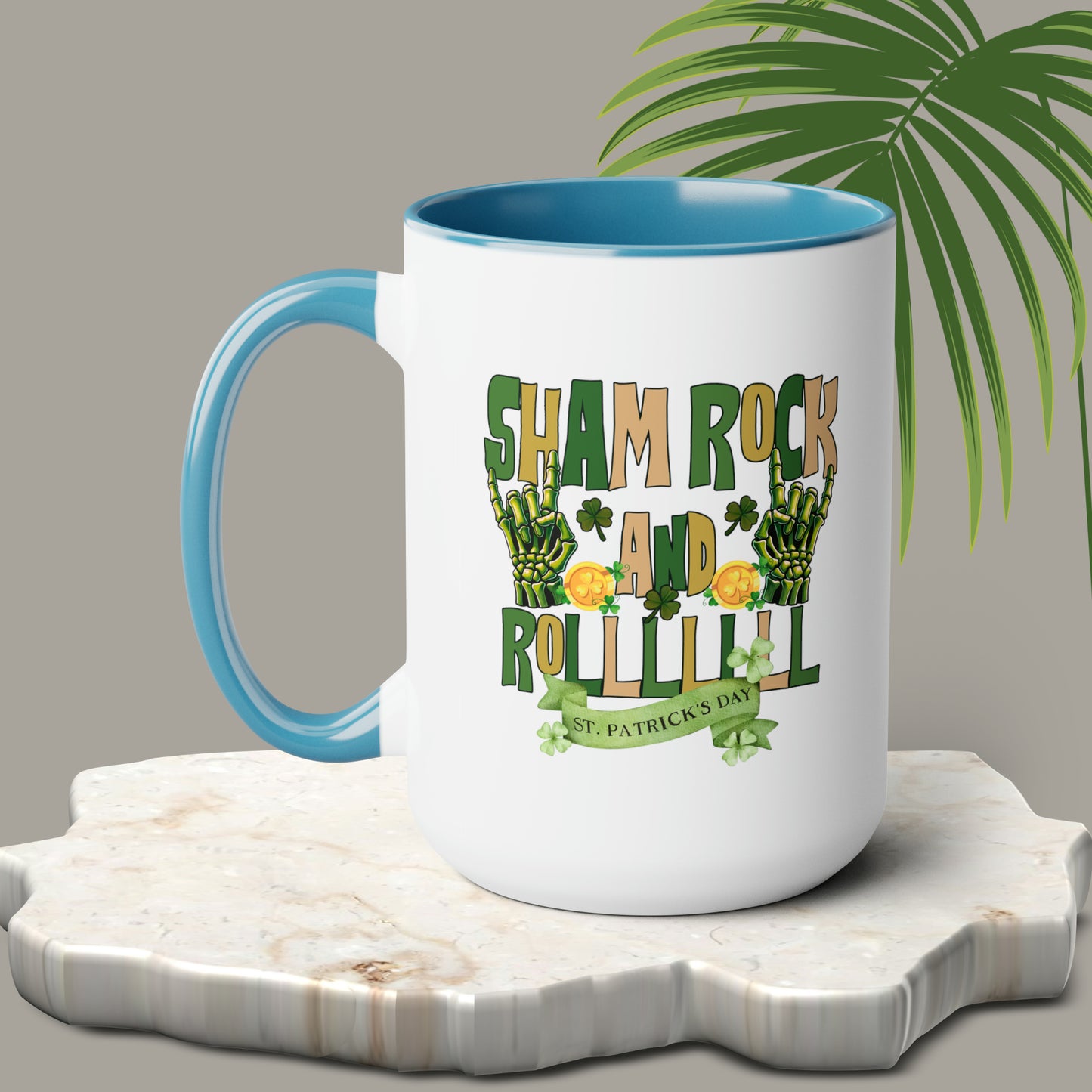 St Patrick's Day two-Tone Coffee Mugs, 15oz