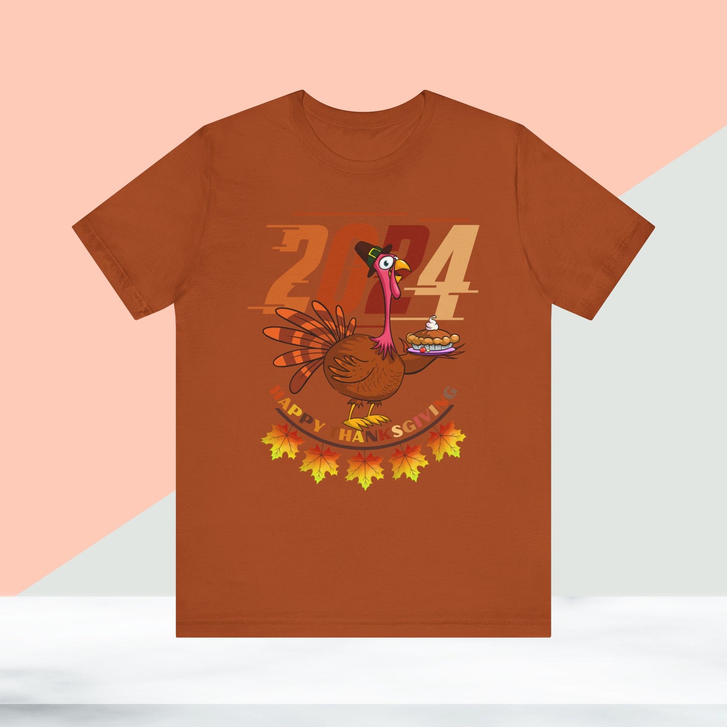 Thanksgiving T-shirt, Happy thanksgiving 2024 T-shirt, Thanksgiving Gift,Turkey Shirt, Family Thanksgiving, Holiday Outfit.