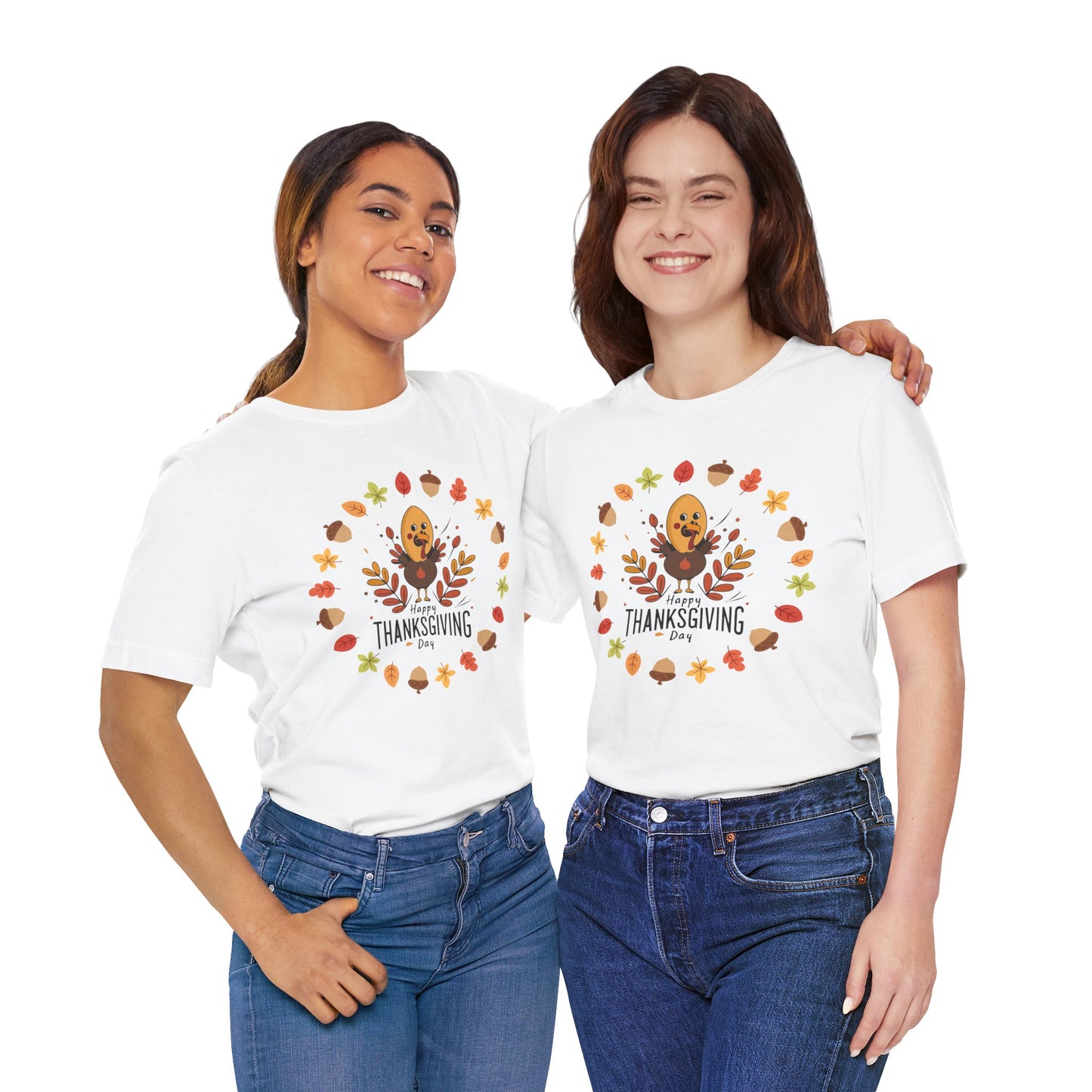 Happy Thanksgiving T-shirt, Happy thanksgiving 2024 T-shirt, Thanksgiving Gift,Turkey Shirt, Family Thanksgiving, Holiday Outfit.
