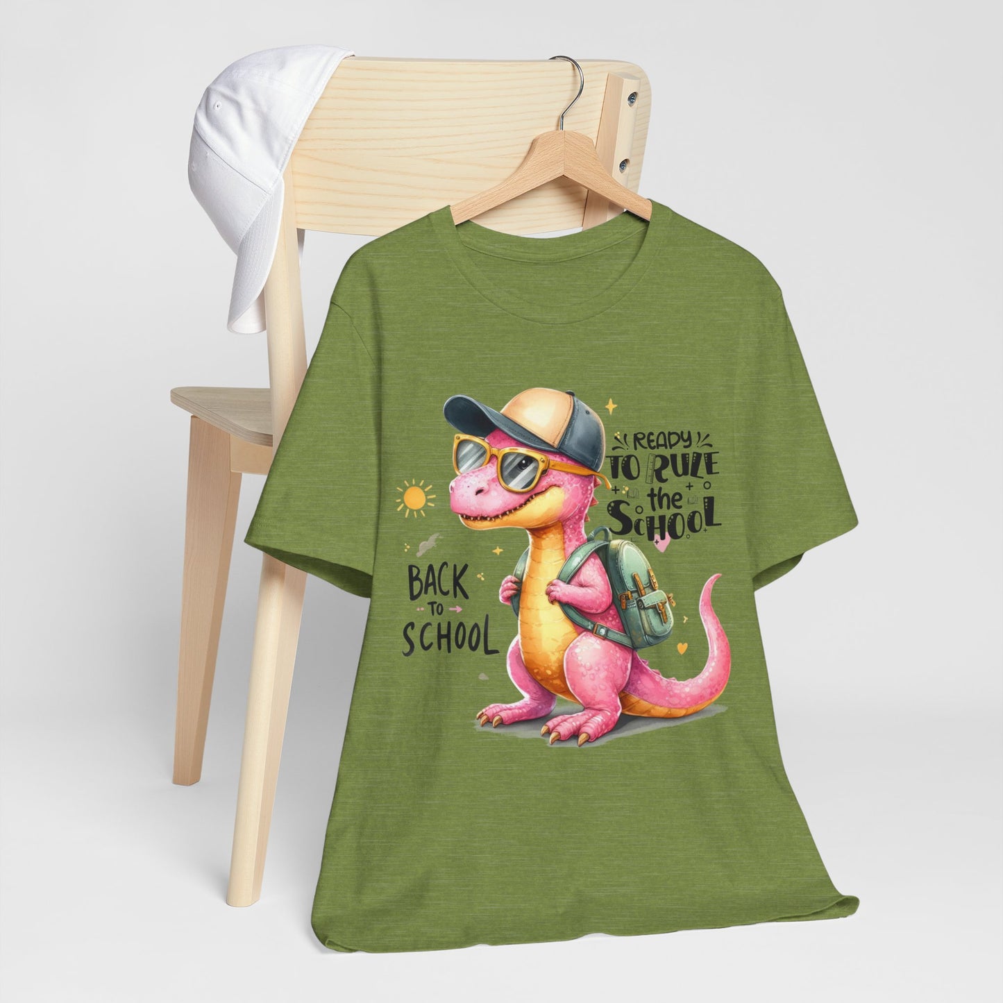 Ready To Rule The School T-shirt, Back To School T-Shirt, Teacher Back To school unisex jersey short sleeve.First Day Vibes T-Shirt.
