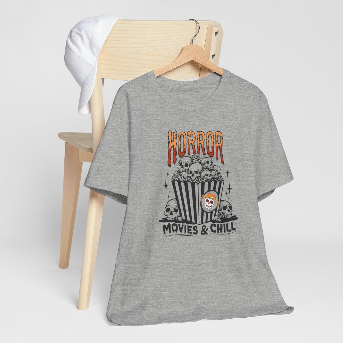 Horror Movies & Chill T-shirt, Happy Halloween T-shirt, Trick Or Treat T-shirt, Halloween T-shirt, Cool Halloween T-shirt, Spooky T-shirt,
