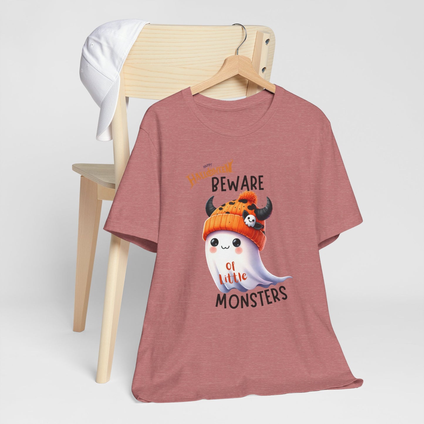 Beware Of Little Monsters T-shirt, Happy Halloween Skeleton T-shirt, Happy Halloween T-shirt, Trick Or Treat T-shirt, Halloween T-shirt, Cool Halloween T-shirt, Spooky T-shirt,