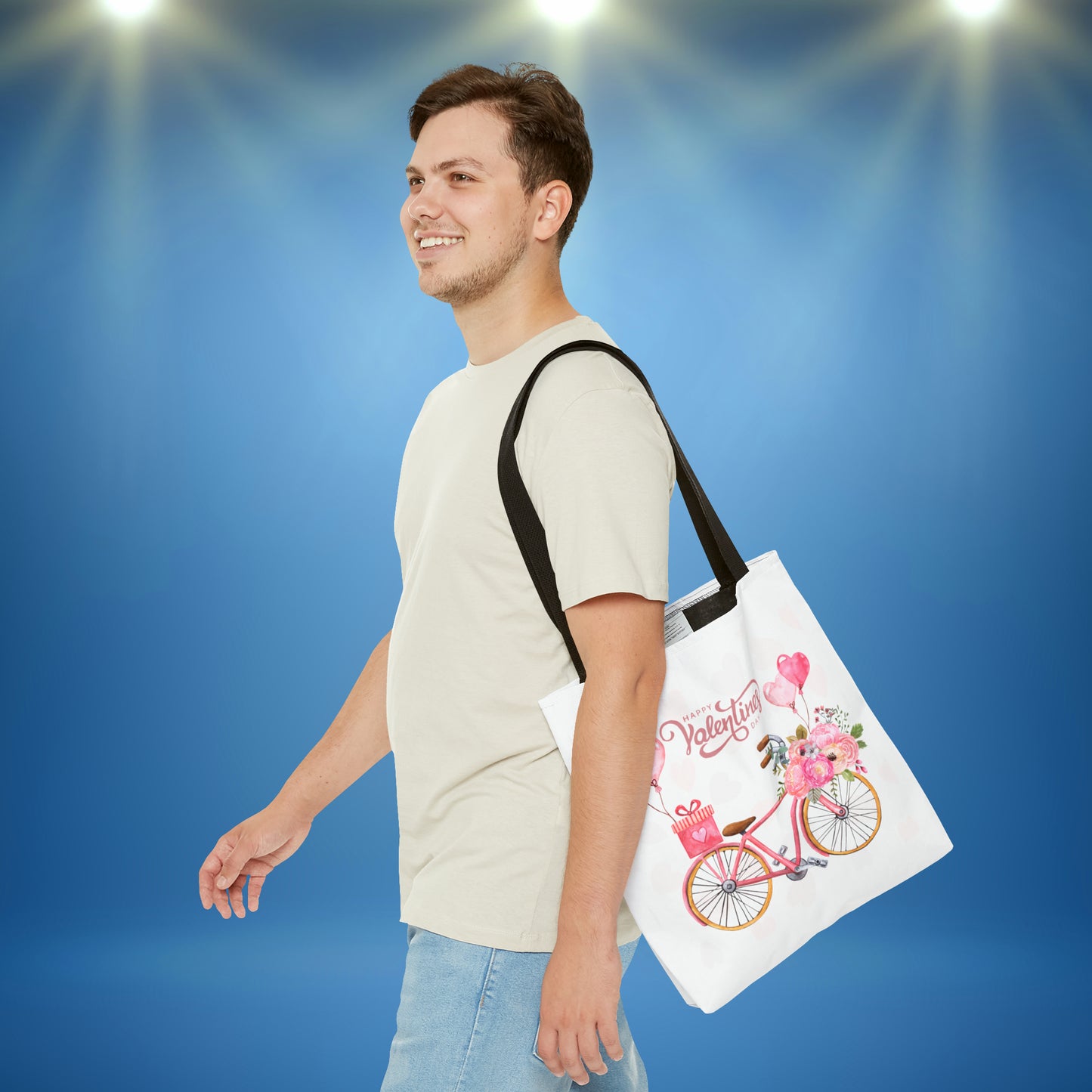 Happy Valentines Day Tote Bag