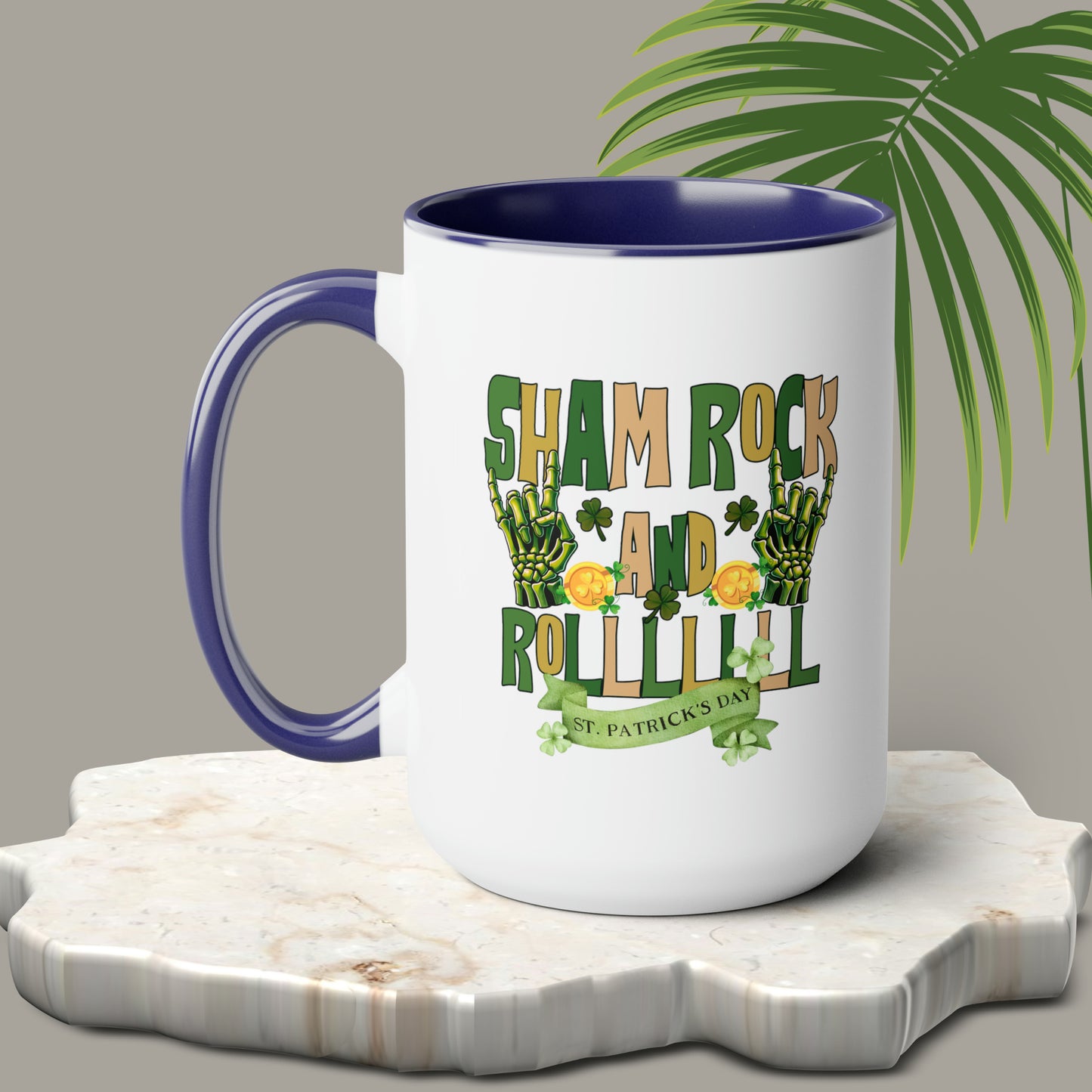 St Patrick's Day two-Tone Coffee Mugs, 15oz