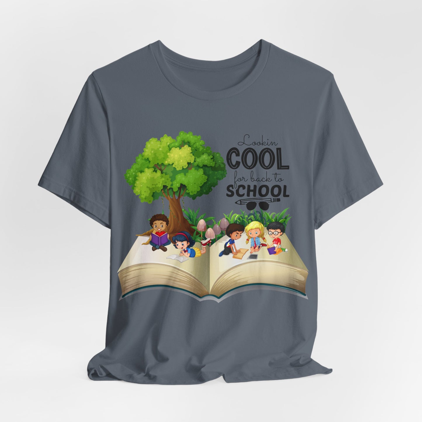 Looking Cool For BackTo School T-Shirt, Hello Teacher T-Shirt, Back To School T-Shirt, Teach Love Inspire Teacher Shirt, Teacher Back To school unisex jersey short sleeve.First Day Vibes T-Shirt.
