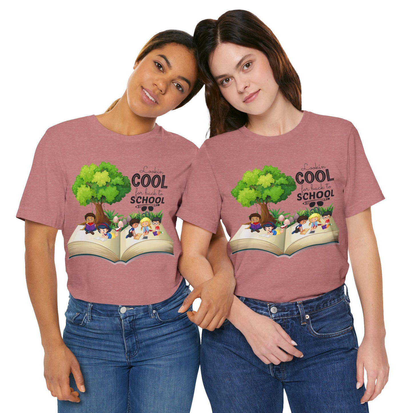Looking Cool For BackTo School T-Shirt, Hello Teacher T-Shirt, Back To School T-Shirt, Teach Love Inspire Teacher Shirt, Teacher Back To school unisex jersey short sleeve.First Day Vibes T-Shirt.