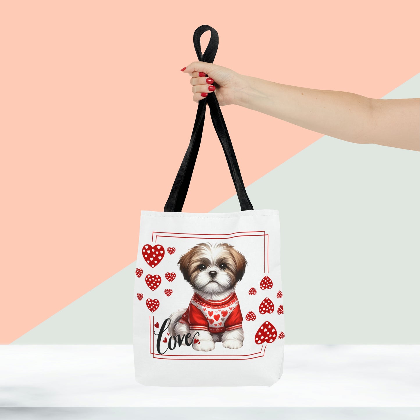 Happy Valentines Day Tote Bag