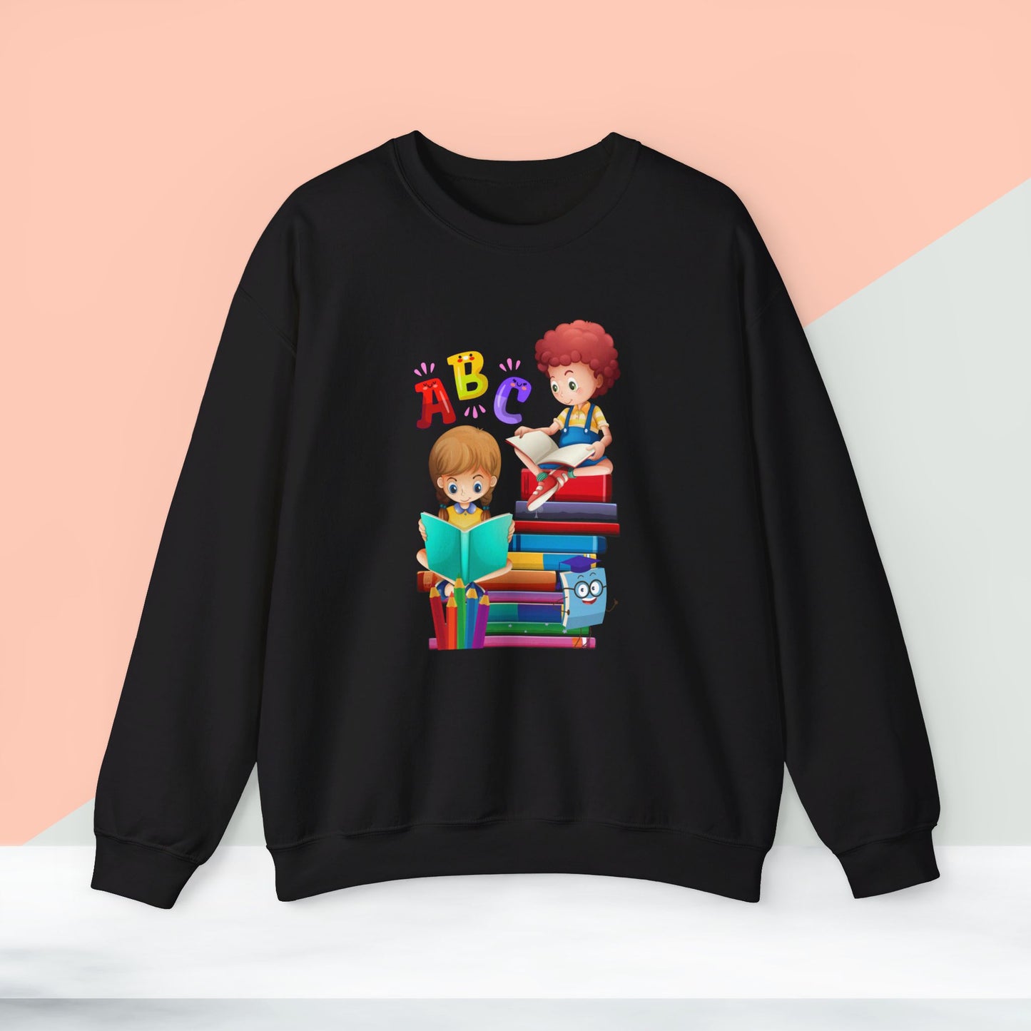 We Love Teachers Sweatshirt, Back To school unisex heavy blend crewneck sweatshirt, Teacher Back To school Sweatshirt. First Day Vibes Sweatshirt.