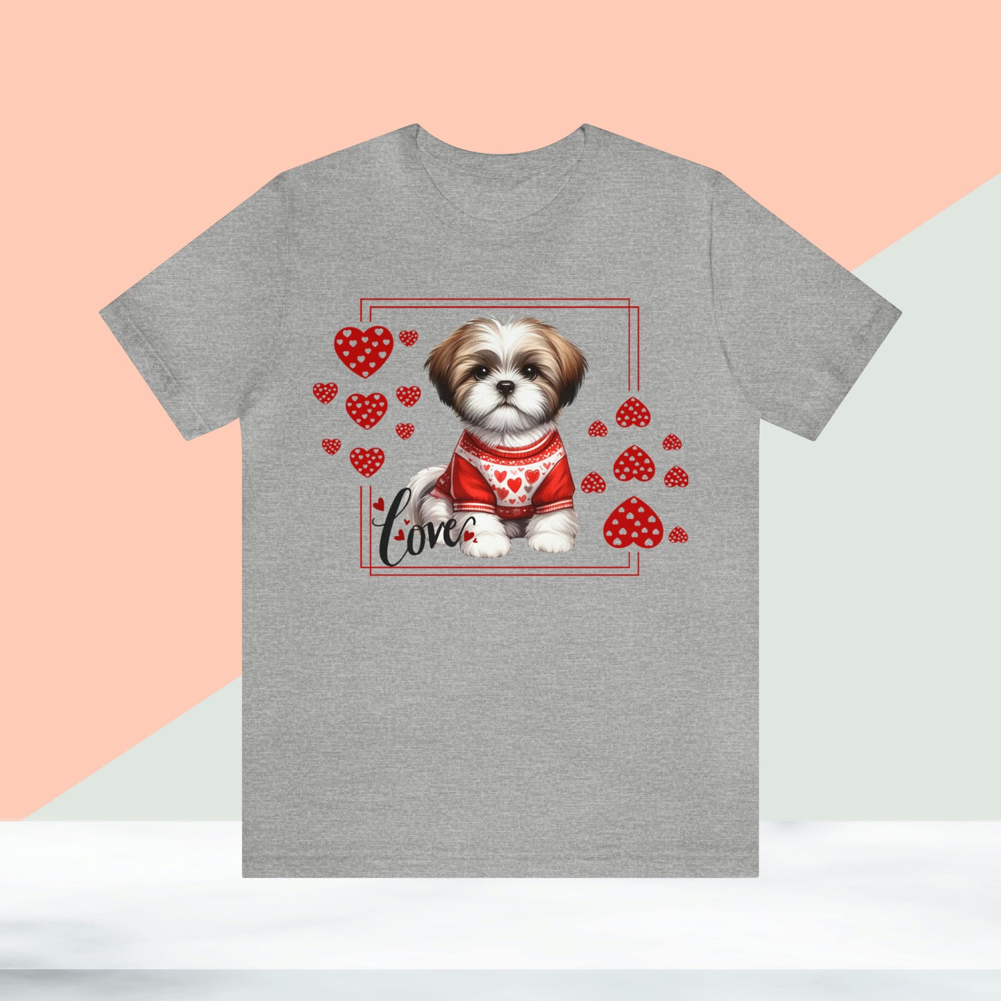 Happy valentines day Unisex Jersey Short Sleeve Tee