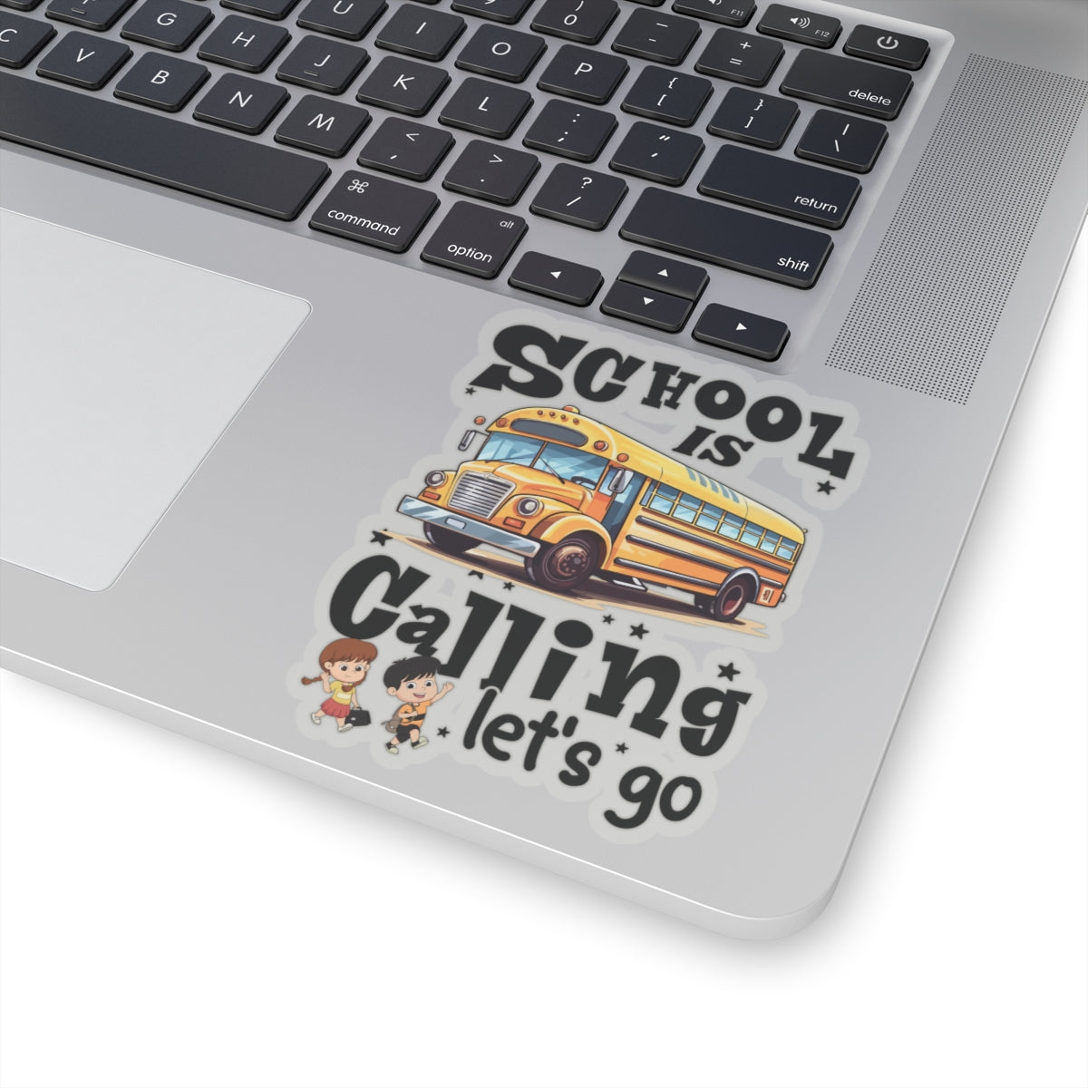 School Is Calling Back To School Kiss-Cut Stickers, First Grade Squad Kiss-Cut Stickers, Gift for First graders, Ready for School, Back to Learning.