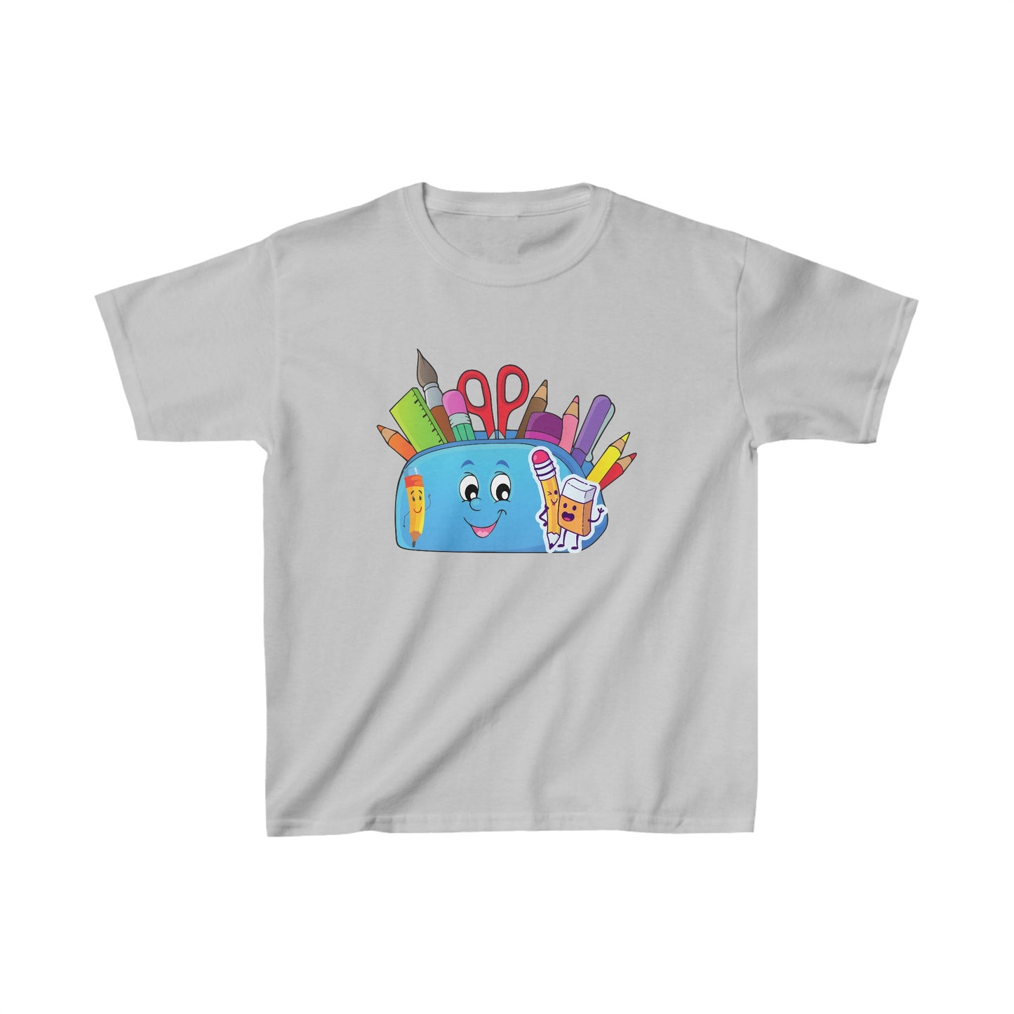 Back To School Kids Heavy Cotton™ Tee, Back to school Kids Shirt, 1st Day Of School Shirt, Back To School Cotton T-Shirt.
