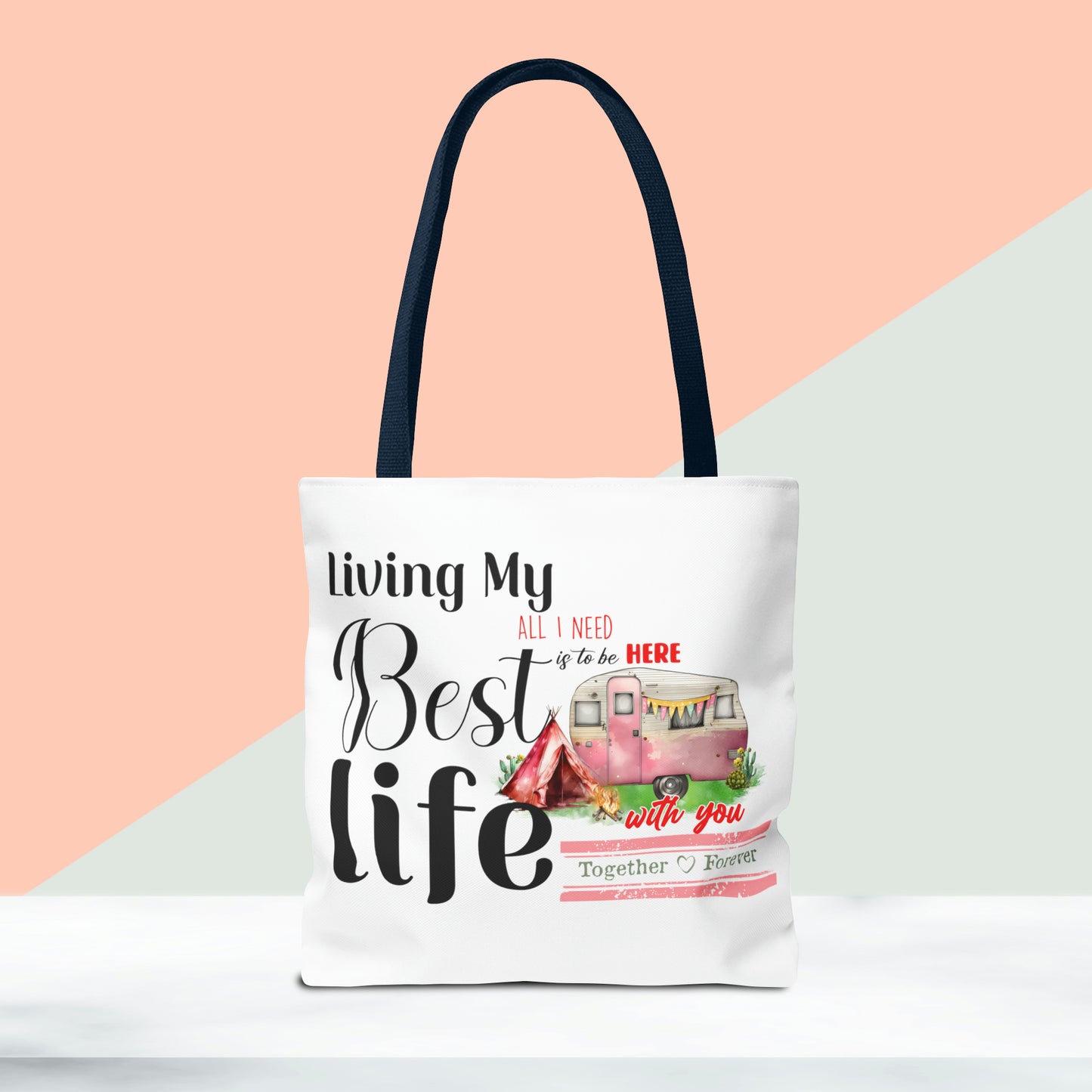 Happy Valentines Day Tote Bag