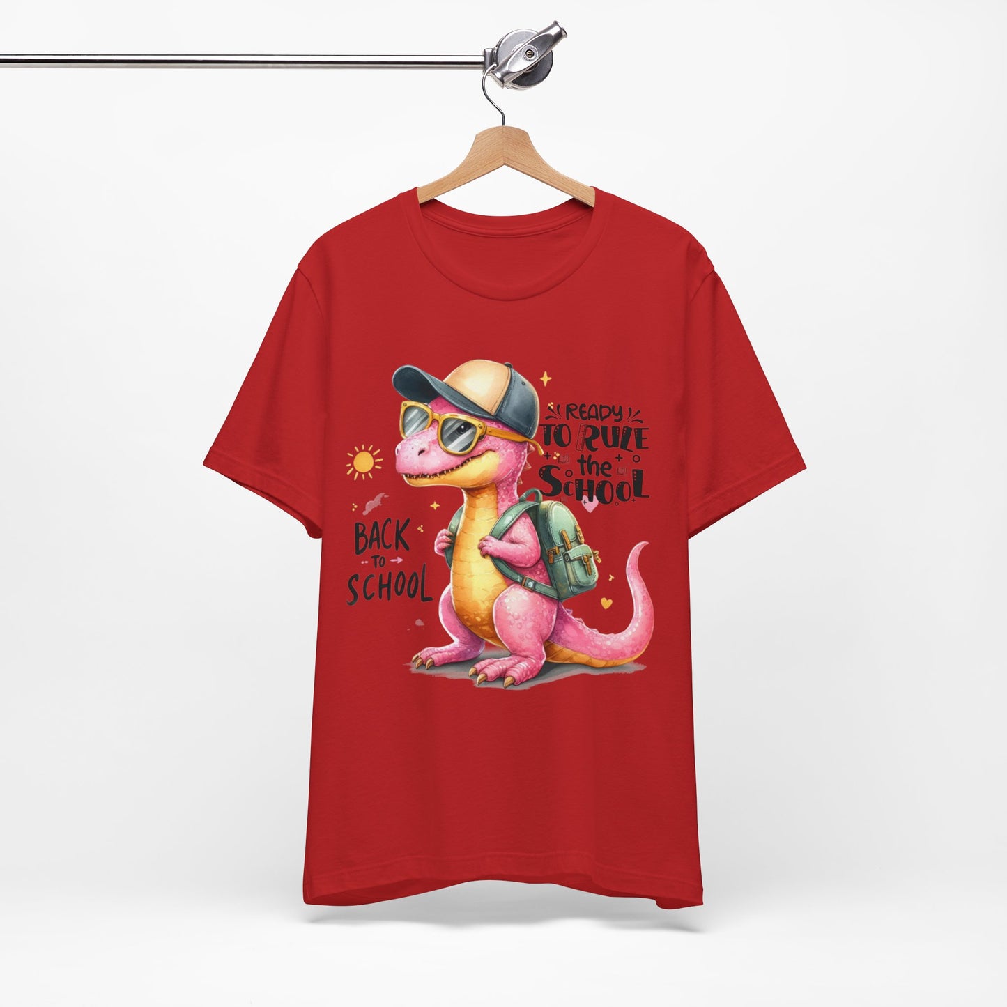 Ready To Rule The School T-shirt, Back To School T-Shirt, Teacher Back To school unisex jersey short sleeve.First Day Vibes T-Shirt.
