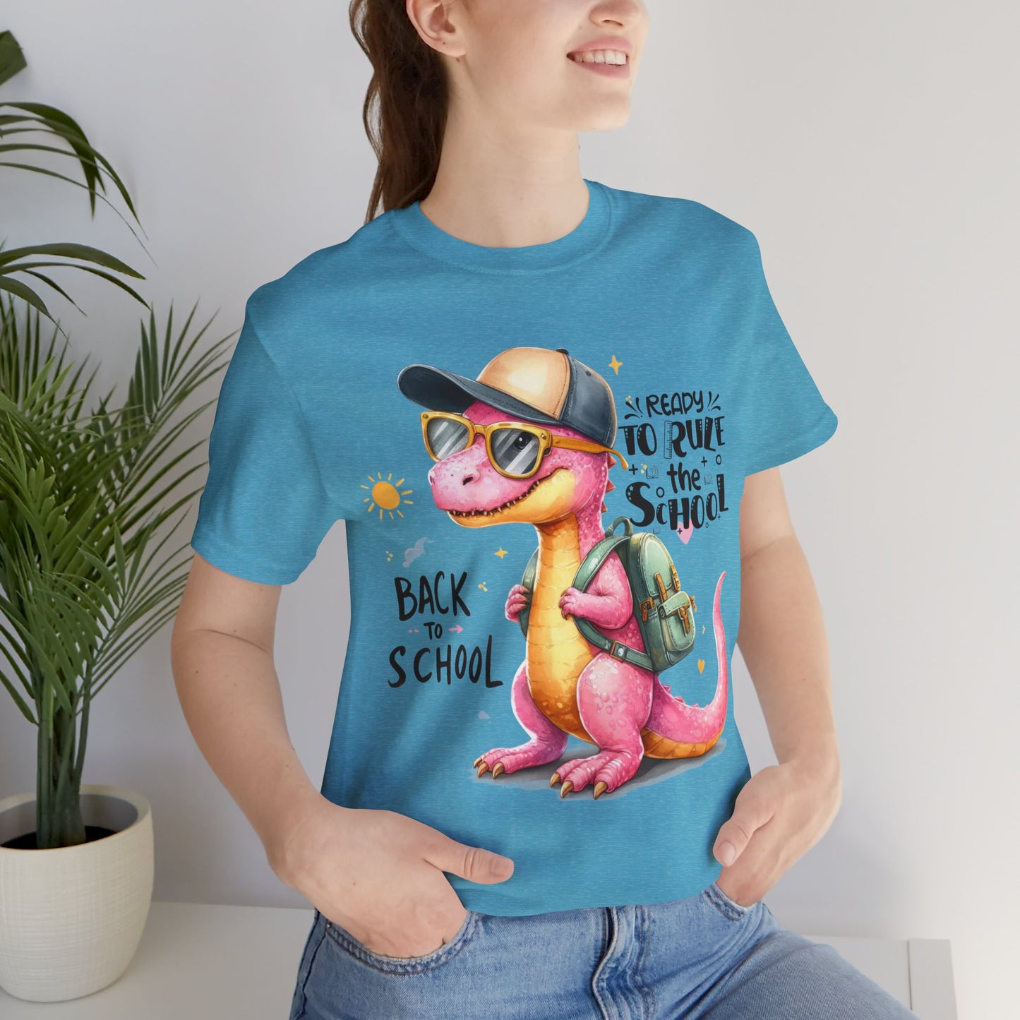 Ready To Rule The School T-shirt, Back To School T-Shirt, Teacher Back To school unisex jersey short sleeve.First Day Vibes T-Shirt.