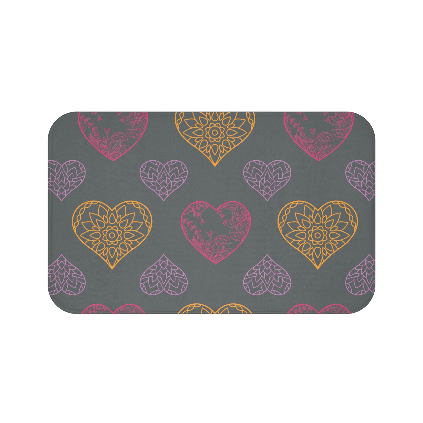 Happy Valentines Day Bath Mat