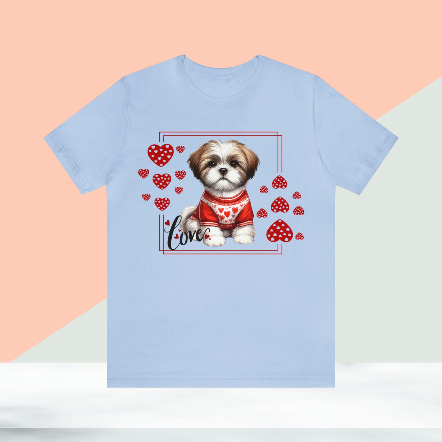 Happy valentines day Unisex Jersey Short Sleeve Tee