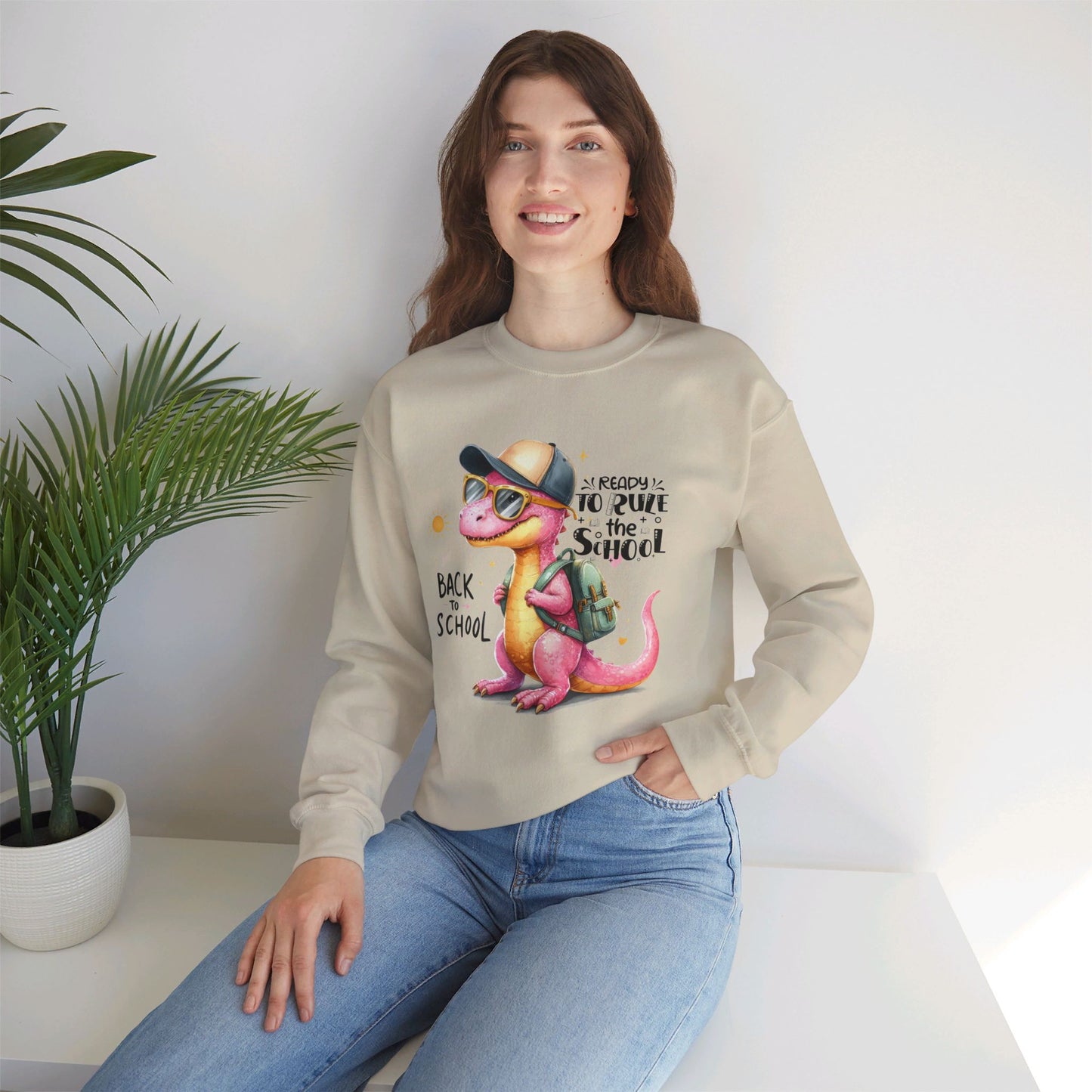 Back To school unisex heavy blend crewneck sweatshirt, We Love Teachers Sweatshirt,Teacher Back To school Sweatshirt. First Day Vibes Sweatshirt.
