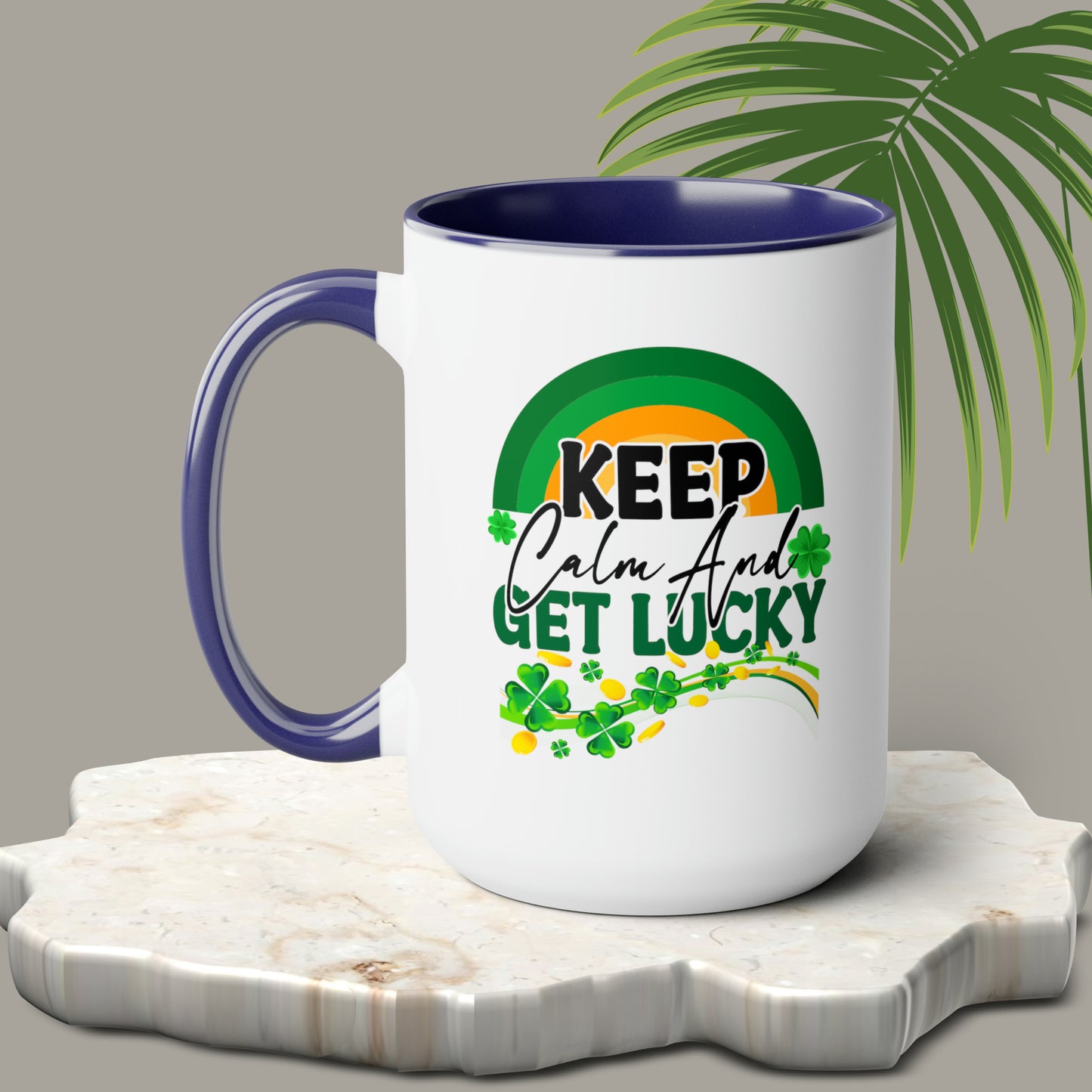 St Patrick's Day two-Tone Coffee Mugs, 15oz
