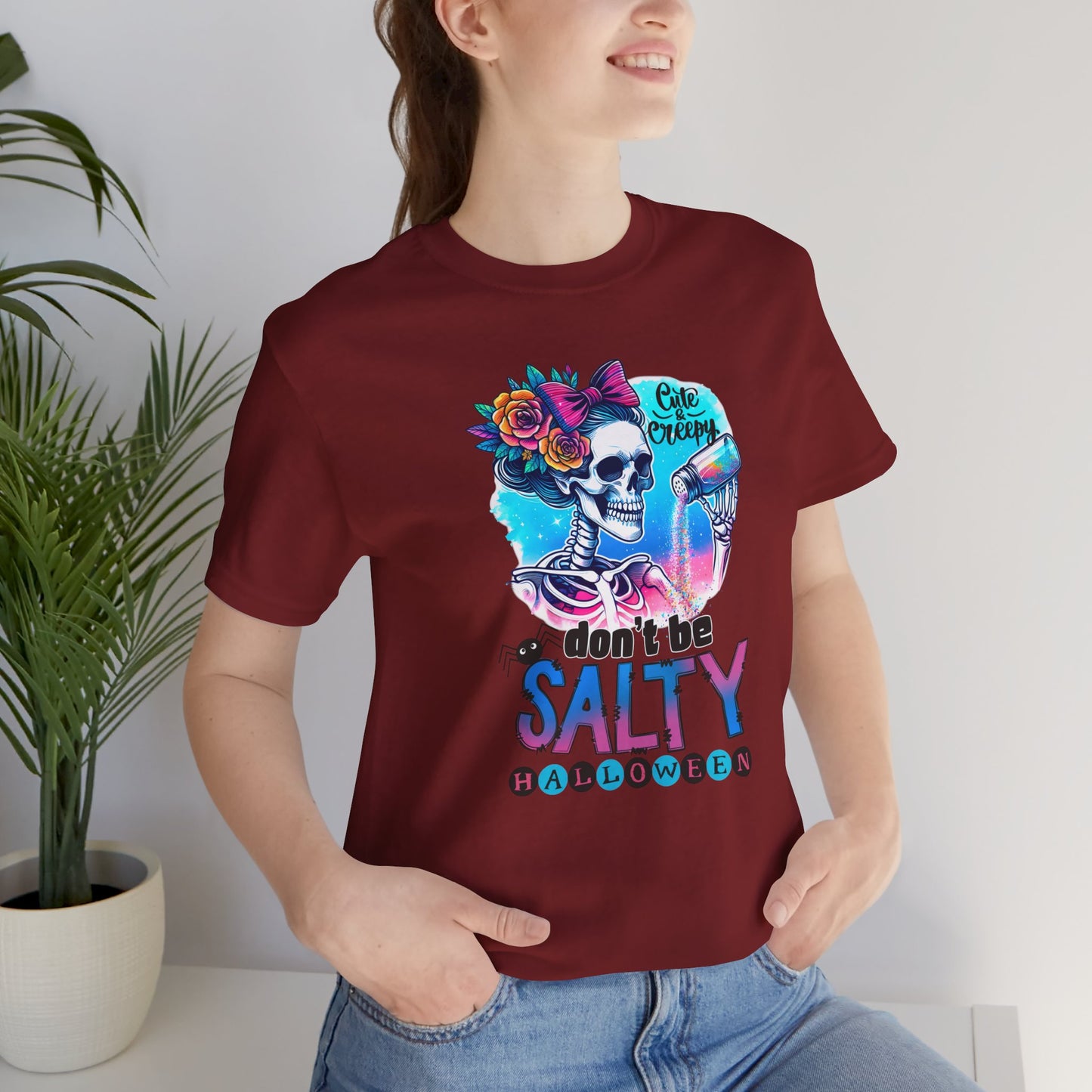 Don't Be Salty Halloween T-shirt, Happy Halloween T-shirt, Trick Or Treat T-shirt, Halloween T-shirt, Cool Halloween T-shirt, Spooky T-shirt,