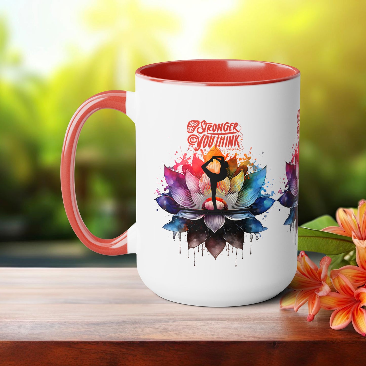 You Are stronger Then You Think Yoga Coffee Mug, Cute Yoga Coffee Mug, Yoga lovers Coffee Mug, Yoga Instructor Gift, Gift For Yoga lover, Gift For Yogi.