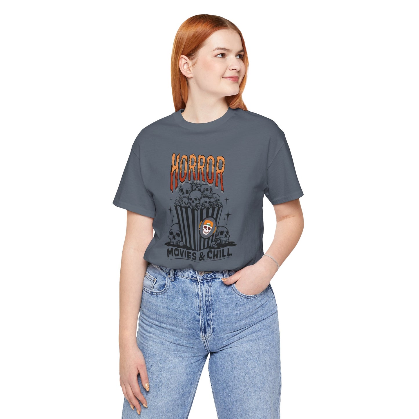 Horror Movies & Chill T-shirt, Happy Halloween T-shirt, Trick Or Treat T-shirt, Halloween T-shirt, Cool Halloween T-shirt, Spooky T-shirt,