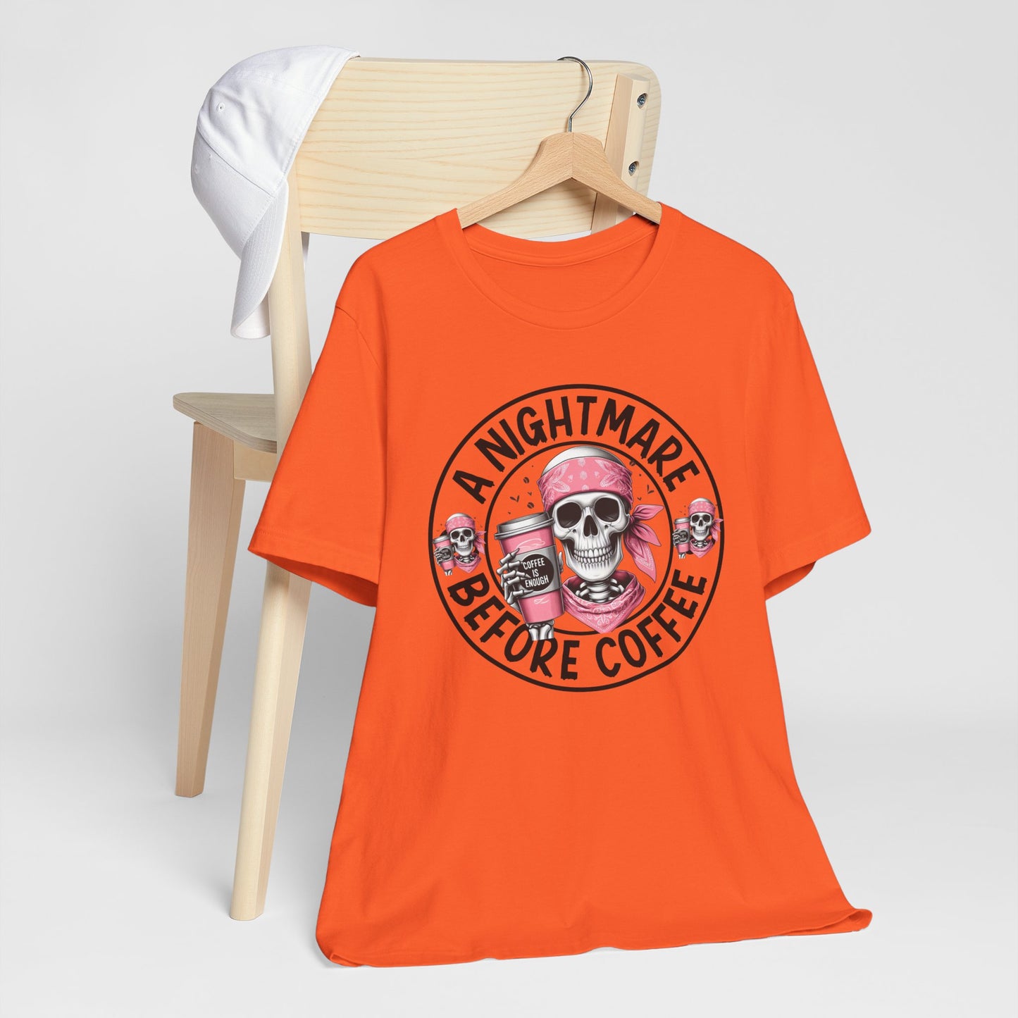 A Nightmare Before coffee T-shirt, Happy Halloween T-shirt, Trick Or Treat T-shirt, Halloween T-shirt, Cool Halloween T-shirt, Spooky T-shirt,