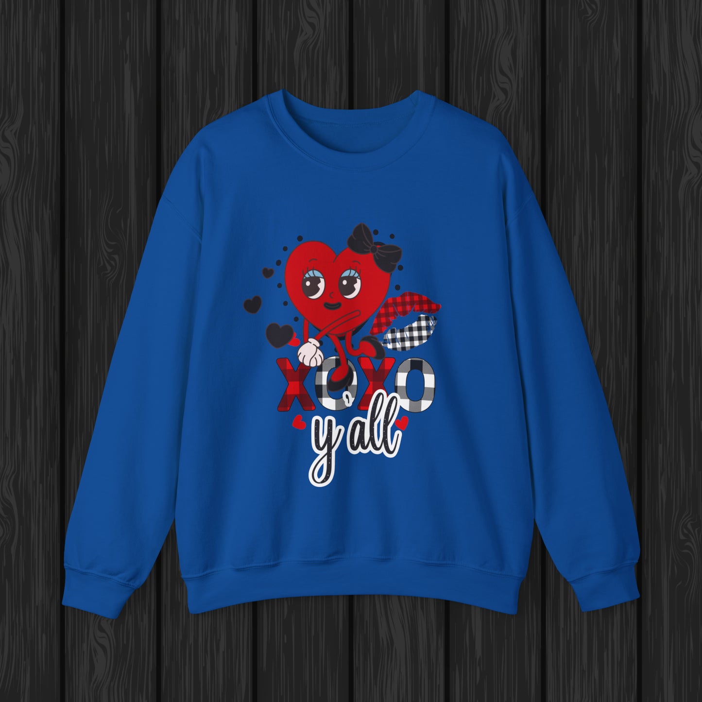 Happy valentines day Unisex Heavy Blend™ Crewneck Sweatshirt