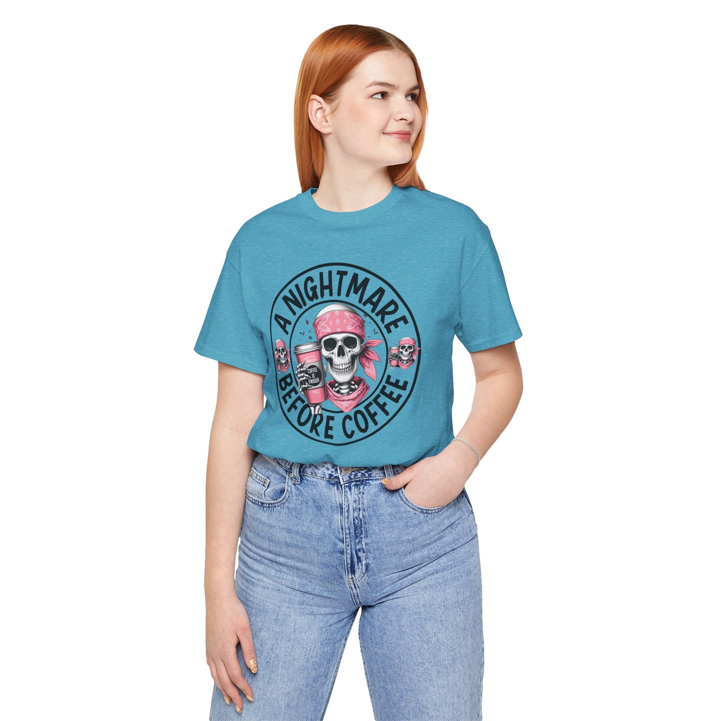 A Nightmare Before coffee T-shirt, Happy Halloween T-shirt, Trick Or Treat T-shirt, Halloween T-shirt, Cool Halloween T-shirt, Spooky T-shirt,